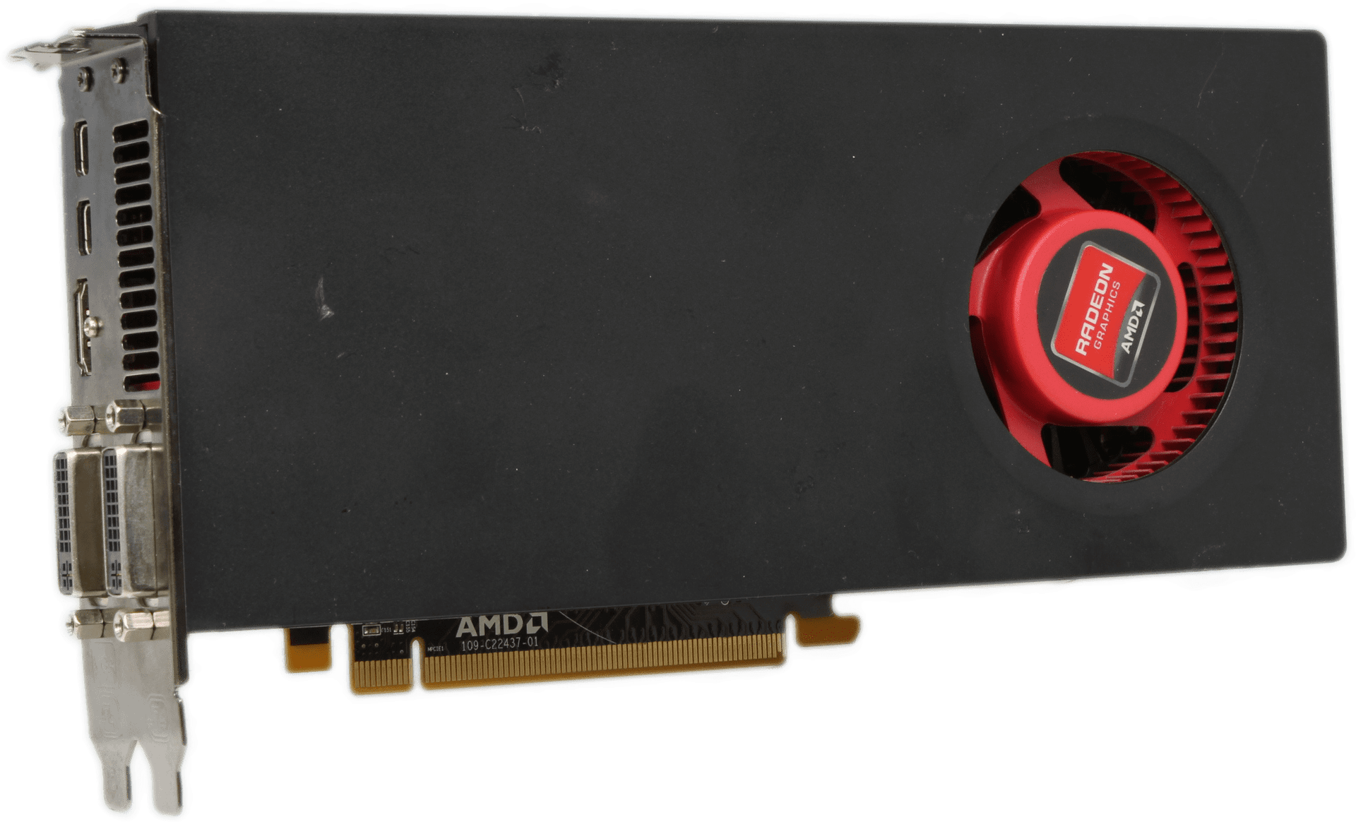AMD Radeon HD 6850 Grafikkarte 1 GB GDDR5 2x DVI 2x DP Mini 1.1 1x HDMI 1.3a | 9996 — Produktbild (Bild 1 von 7)