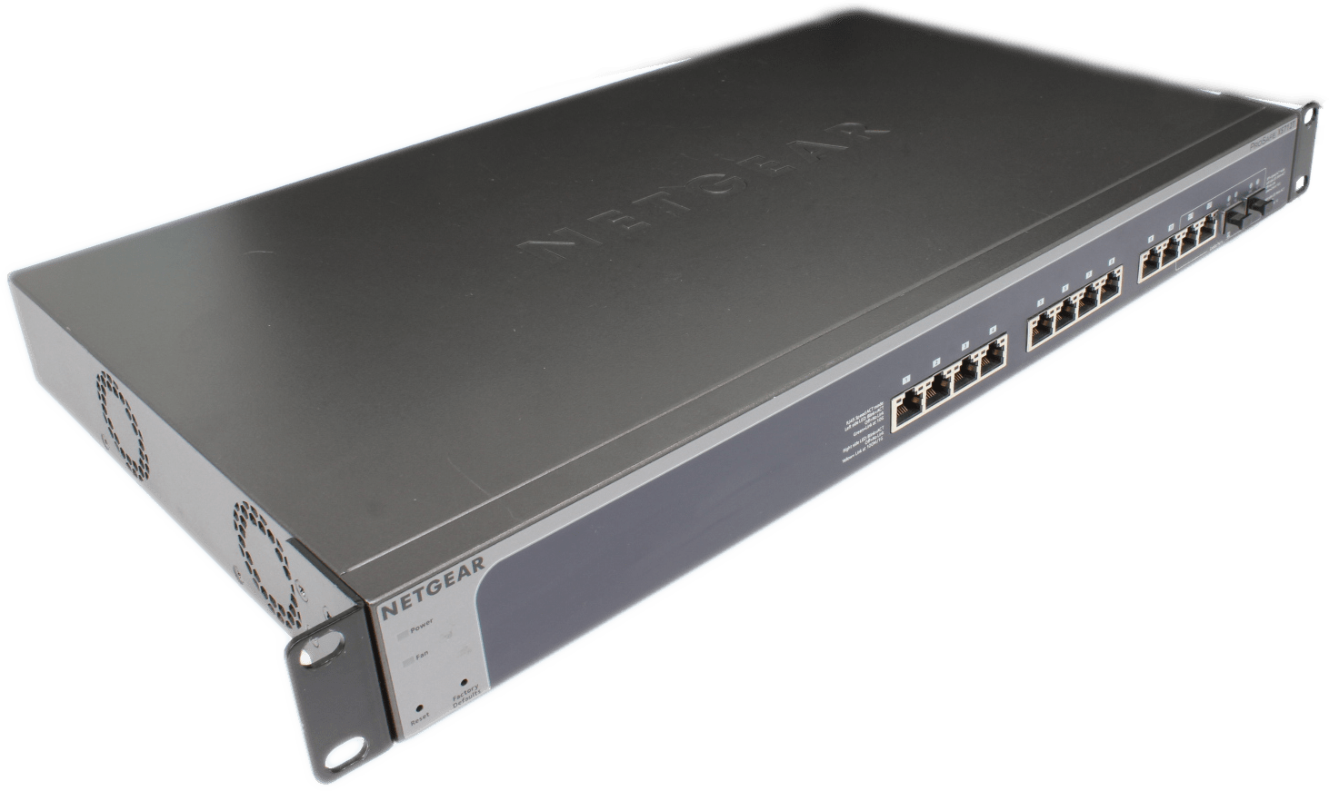 Netgear | ProSAFE 12-Port 10-Gigabit Ethernet Switch 2x 10Gb SFP+ XS712T-100NES | 9673 (Bild 6 von 7)