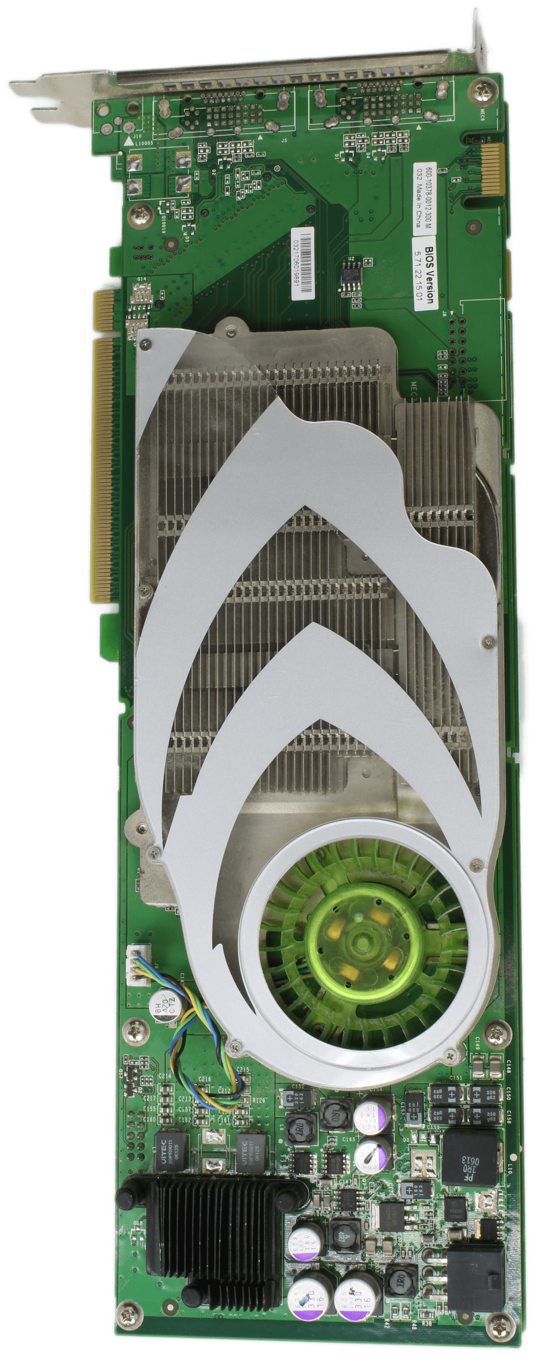 NVIDIA GeForce 7900 GTX-Duo - 2x 7900 GTX im SLI Verbund 2x 512MB GDDR3 PCIe x16 | 10006 — Draufsicht (Bild 5 von 7)