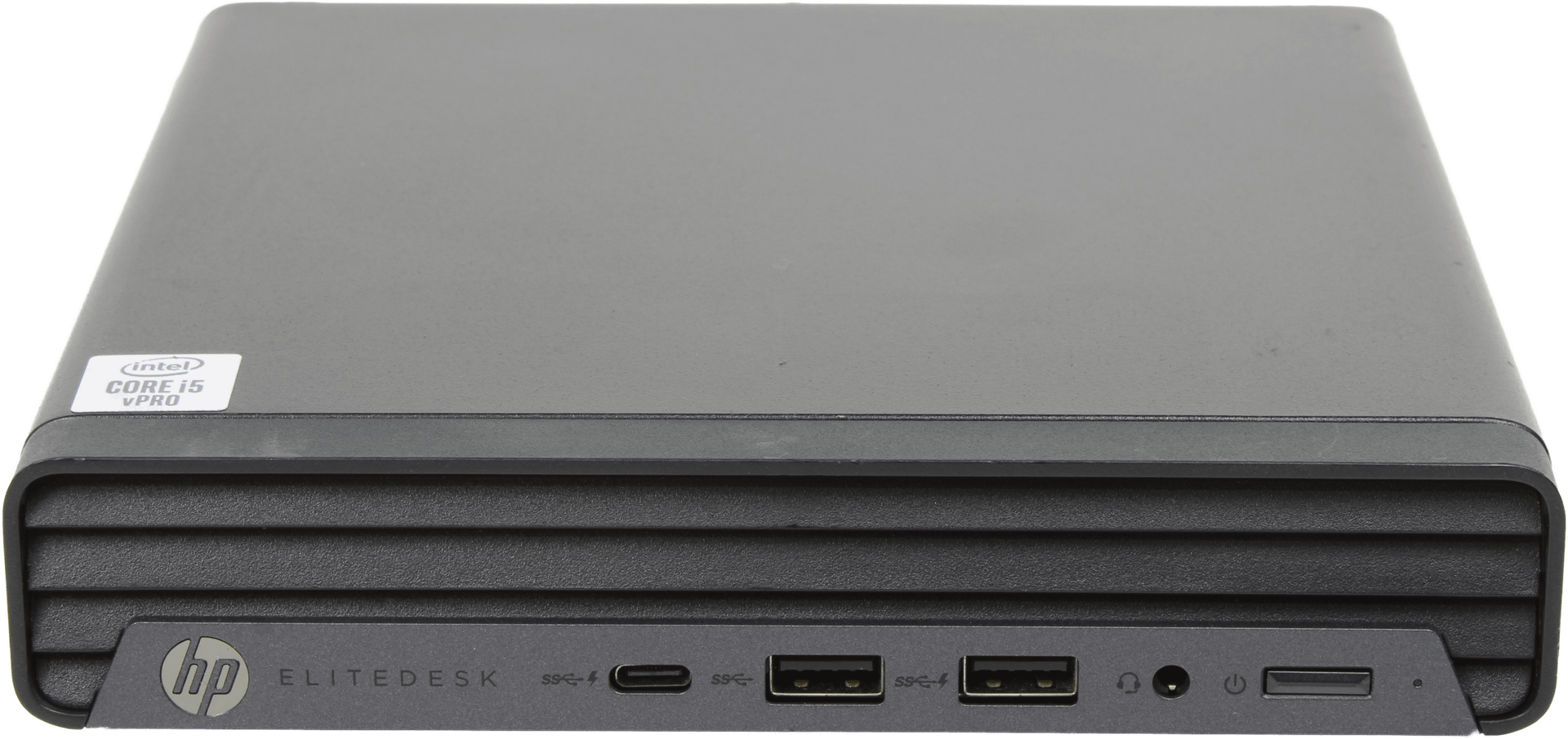 HP EliteDesk 800 G6 - Intel i5-10500T - 8GB DDR4 RAM - Win11 Lizenz - inkl. PSU | 10155 — Vorderansicht (Bild 2 von 6)