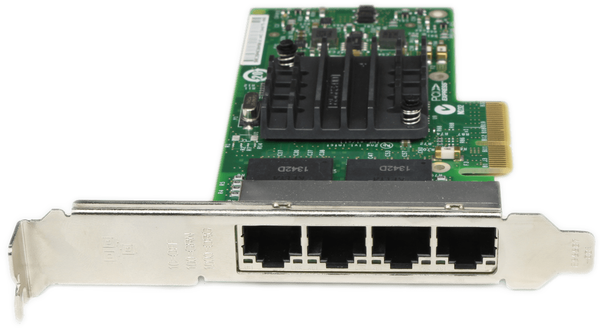 Intel I340-T4 Netzwerkkarte 4Port PCIe2.0 x4 Gigabit Ethernet Adapter E1G44HTBLK | 9746 (Bild 4 von 6)