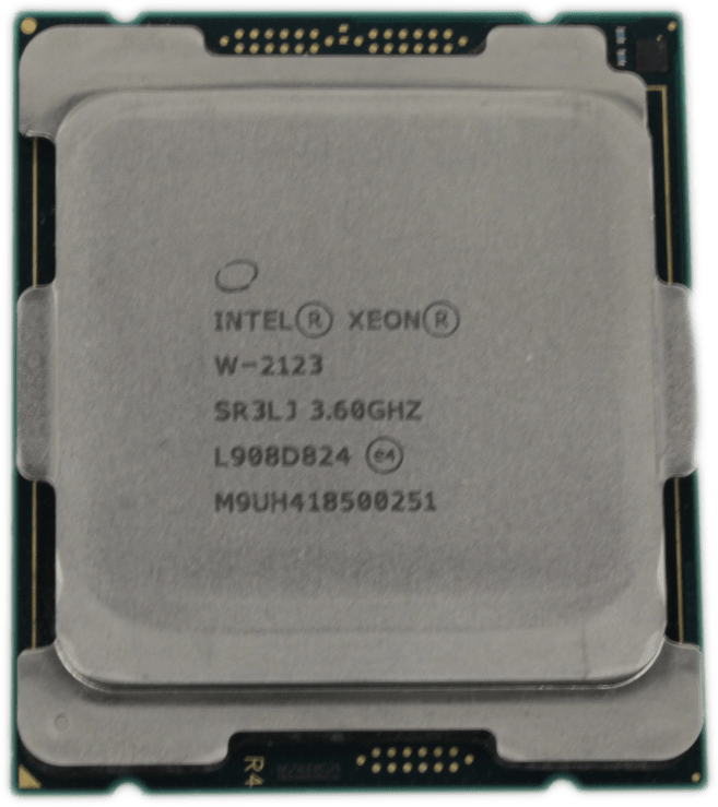 Intel Xeon W-2123 3.6GHz 4 Core 8 Thread FCLGA2066 TDP 120W 8.25MB Cache SR3LJ | 9464 (Bild 3 von 6)