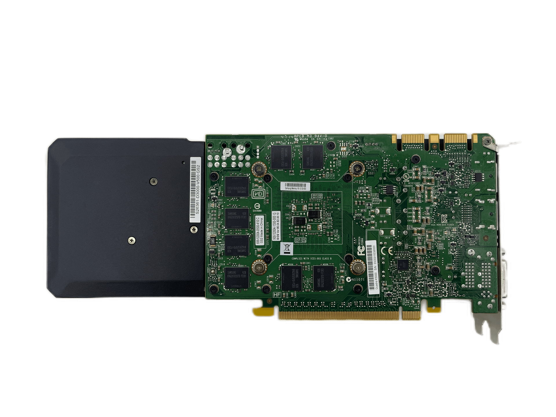 Nvidia Quadro K5000 Grafikkarte - 4 GB GDDR5 2x DP 2x DVI - 699-52004-0500-420 | 173 (Bild 6 von 6)