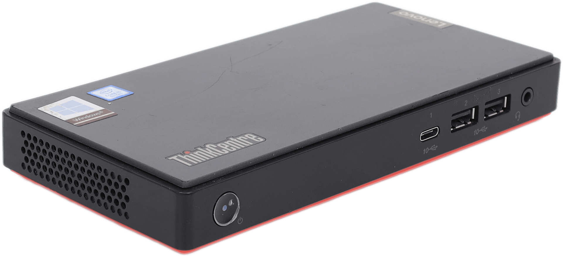 Lenovo ThinkCentre M90n Mini PC i5-8265U 8GB DDR4 128GB NVMe USB-C Win11 B-Ware | 10624 (Bild 1 von 6)