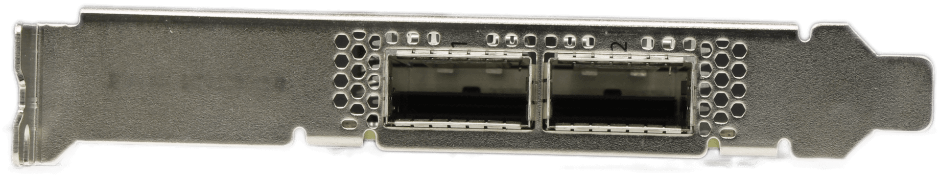 Mellanox CX516A ConnectX-5 QFSP28 100GbE Adapter PCIe3.0 x16 MCX516A-CCAT - FP | 10044 — Anschlüsse (Bild 3 von 6)