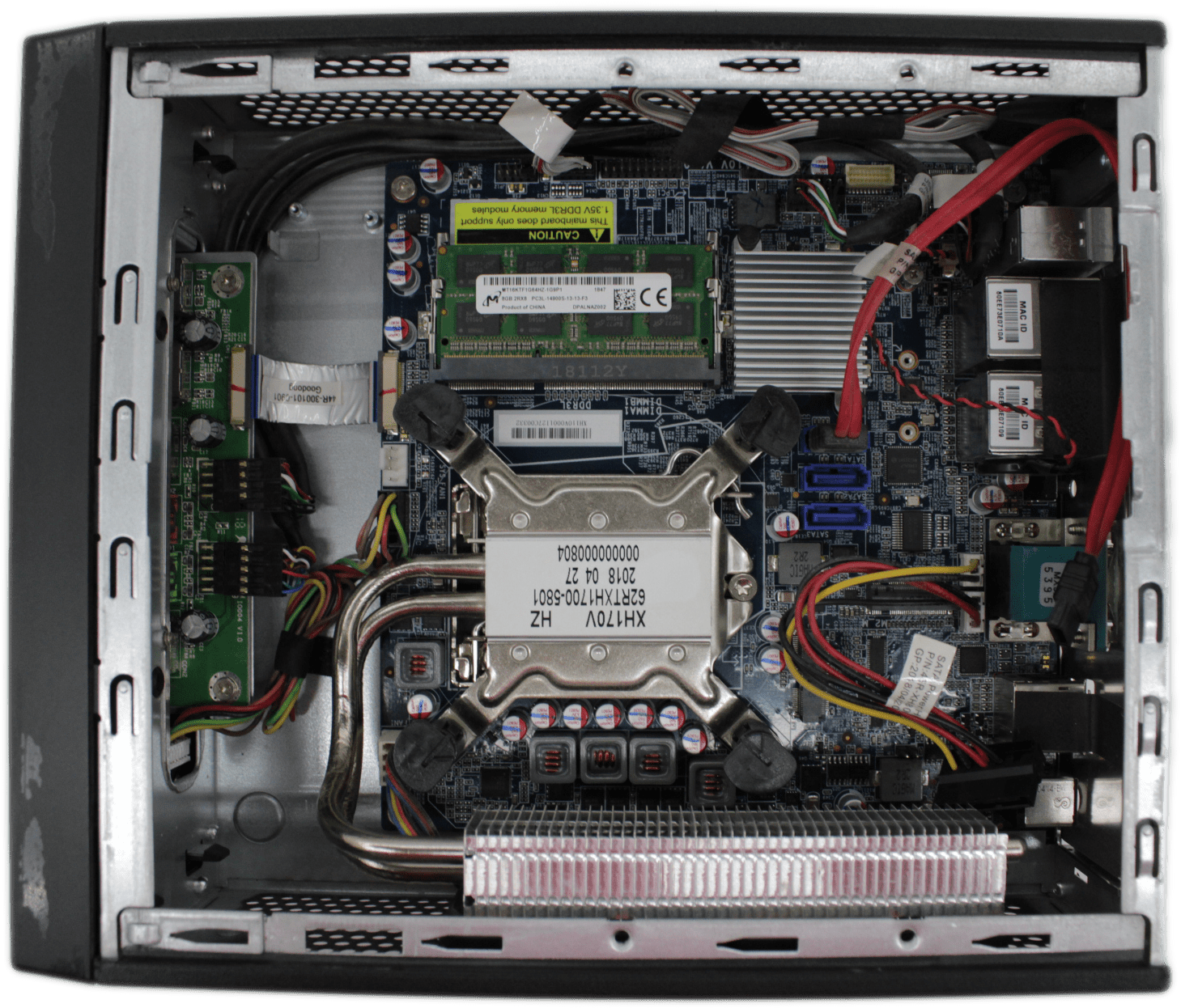 Shuttle XPC XH110 i7-6700 3,4GHz 4 Core 8 Thread 8GB DDR3 RAM no SSD no OS +PSU | 9530 (Bild 1 von 5)