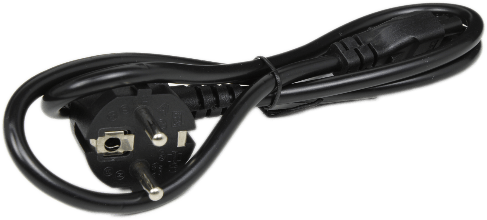 Dell 65W AC Adapter 4.5mm für Dell Laptops + C5 Kleeblattkabel | Dell P/N 0W1N63 | 9701 (Bild 3 von 6)