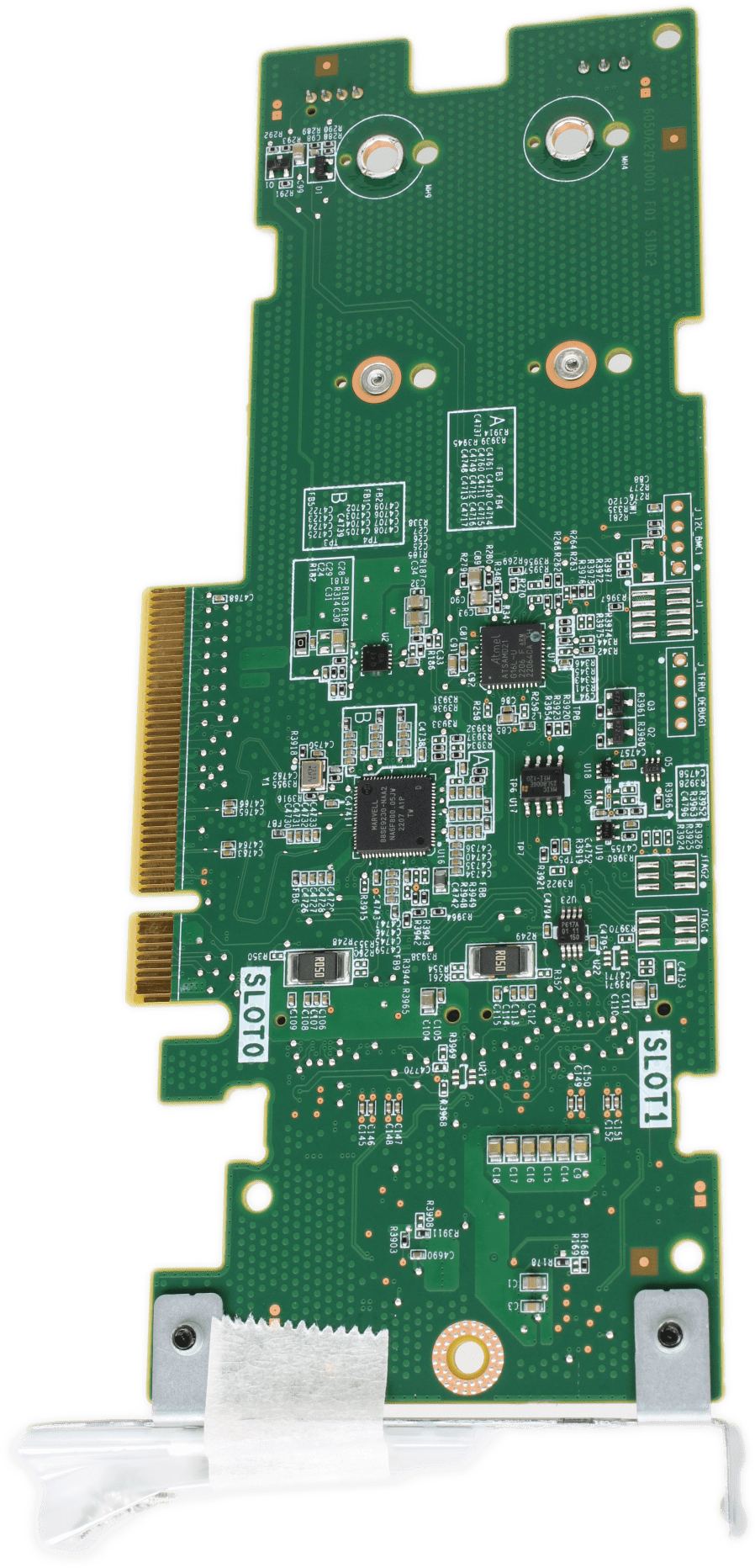 Dell EMC BOSS M.2 SSD Storage Adapter PCIe LP 061F54 + 2x 240GB M.2 SATA 0T2GFX | 9720 (Bild 2 von 7)