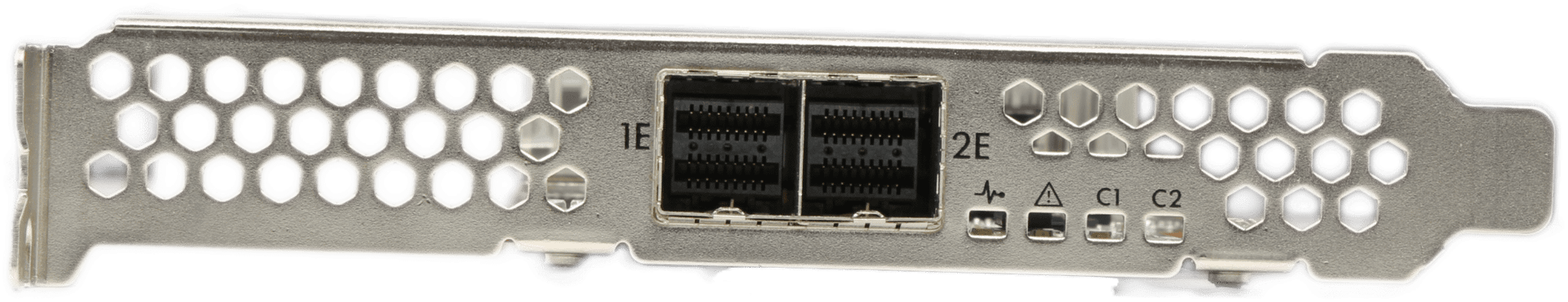 HPE H241 Dual Port 12Gb SAS/SATA PCIe3 x8 Smart Host Bus Adapter FP - 726913-001 | 9925 — Vorderansicht (Bild 4 von 7)