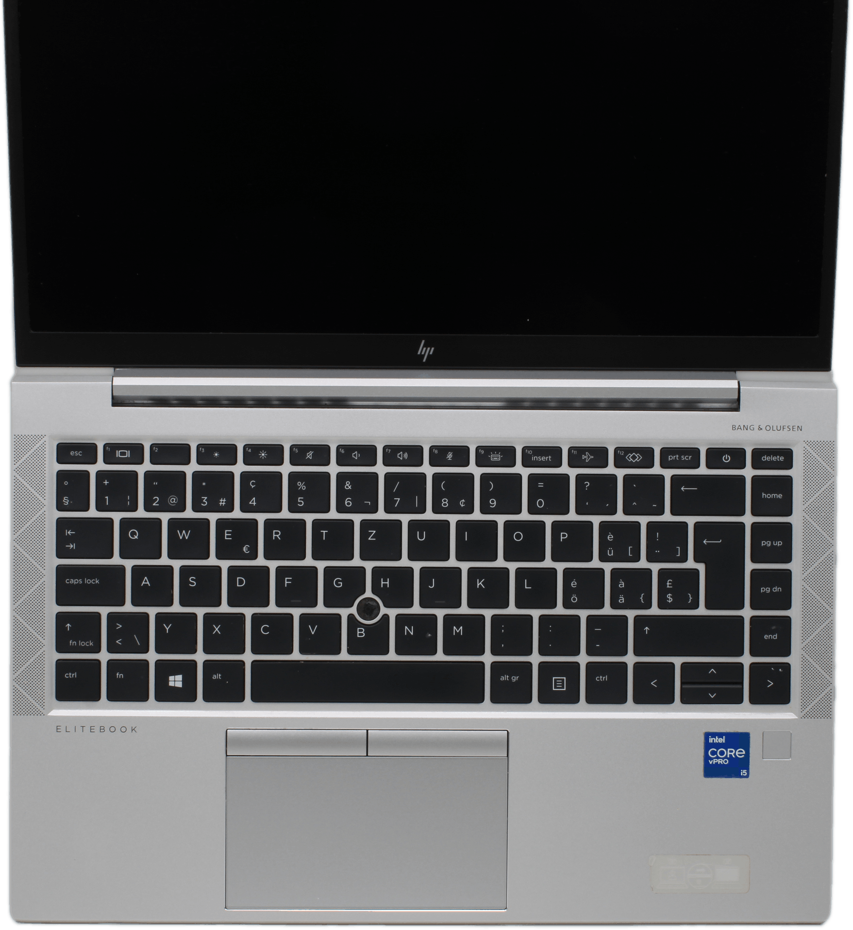 HP EliteBook 840 G8 - 14" Touch - i7-1185G7 32GB DDR4 256 NVMe - Gebrauchsspuren | 10319 — Tastatur (Bild 3 von 6)