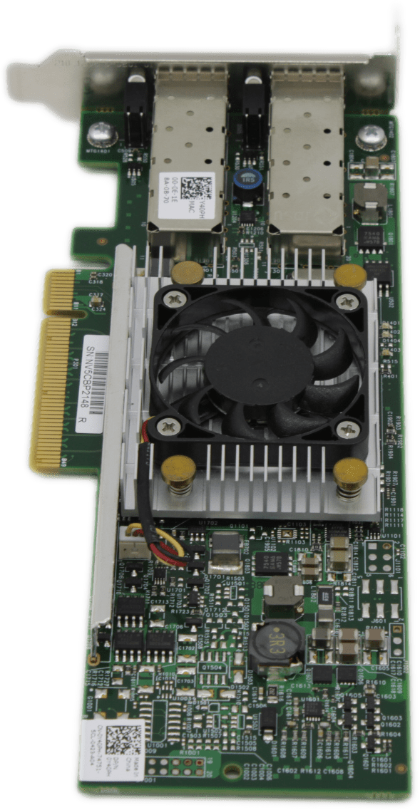 Dell BroadCom Dual Port PCIe x8 10GbE SFP+ Netzwerk Adapter 0Y40PH Low Profile | 9509 (Bild 4 von 6)