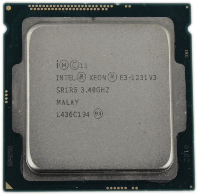 Intel Xeon E3-1231V3 3.4GHz 4 Core 8 Thread FCLGA1150 TDP 80W 8MB Cache SR1R5 | 9460 (Bild 5 von 6)
