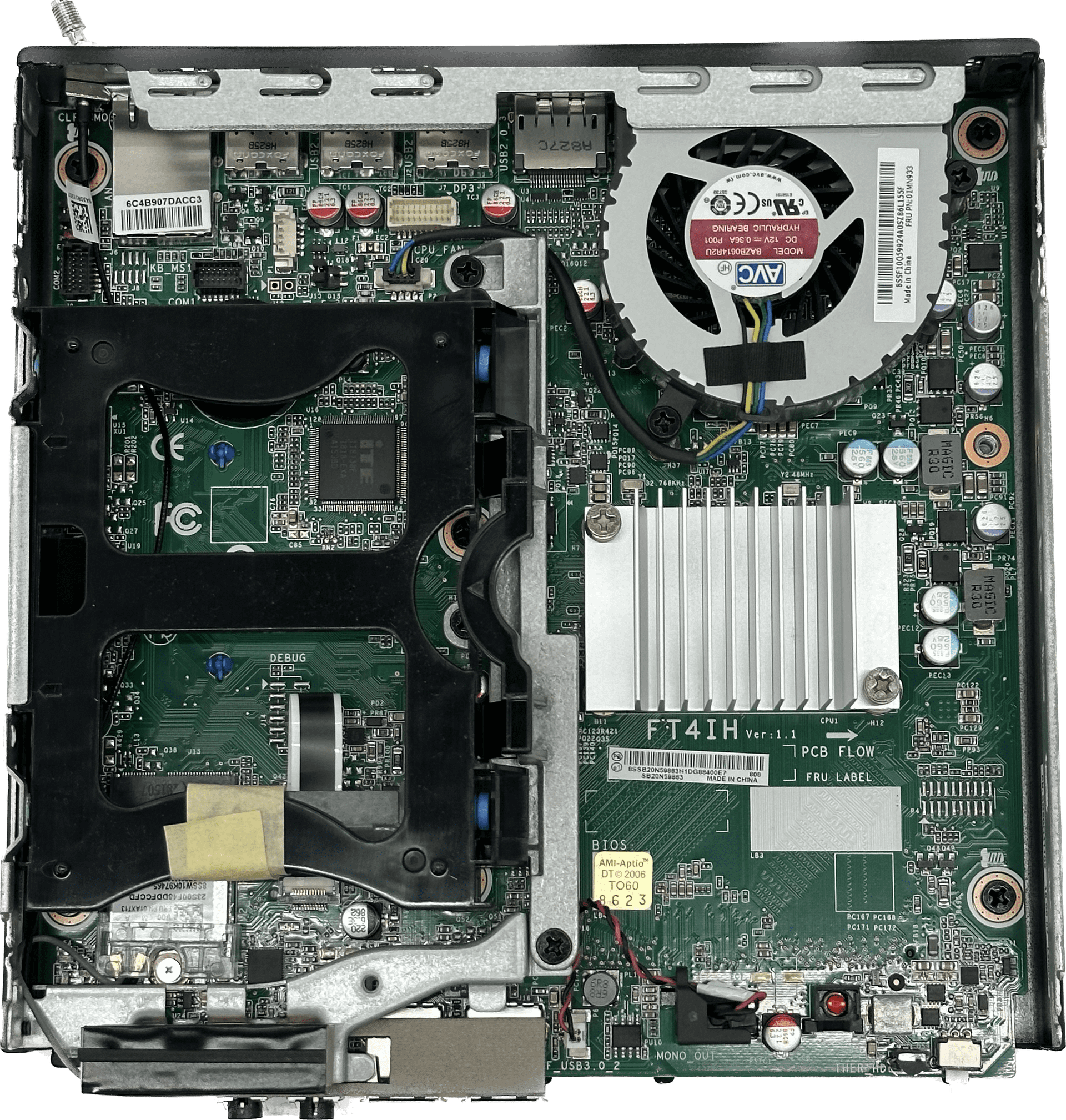 Lenovo ThinkCentre M600 Tiny J3060 4GB RAM 128GB SSD Mini PC WLAN | 574 (Bild 6 von 7)