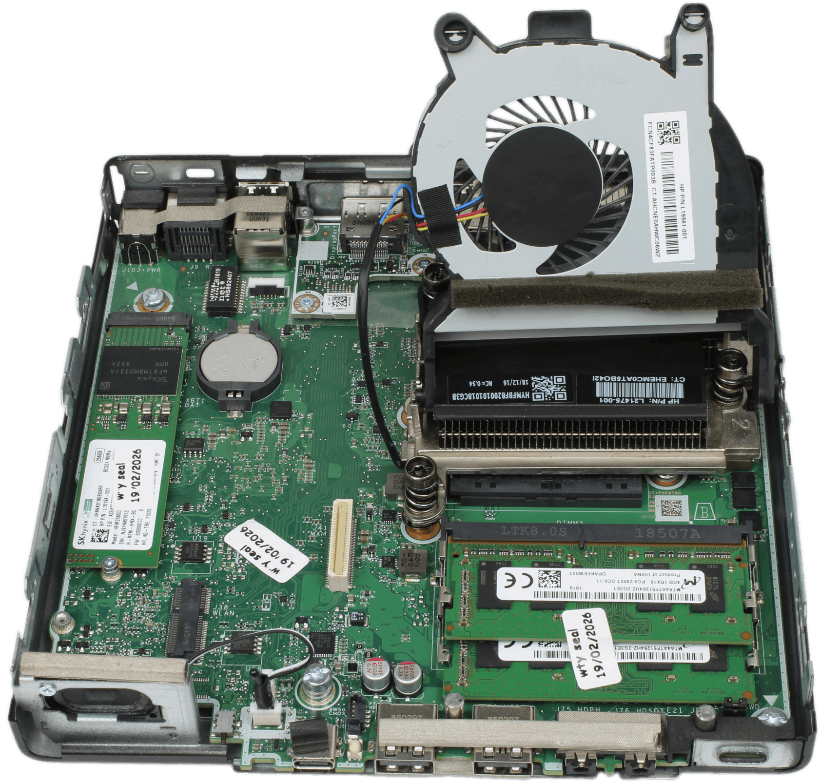 HP EliteDesk 705 G4 Mini PC AMD Ryzen 3 Pro 2200GE 8GB RAM 256GB NVMe Win10 +PSU | 10254 (Bild 5 von 5)