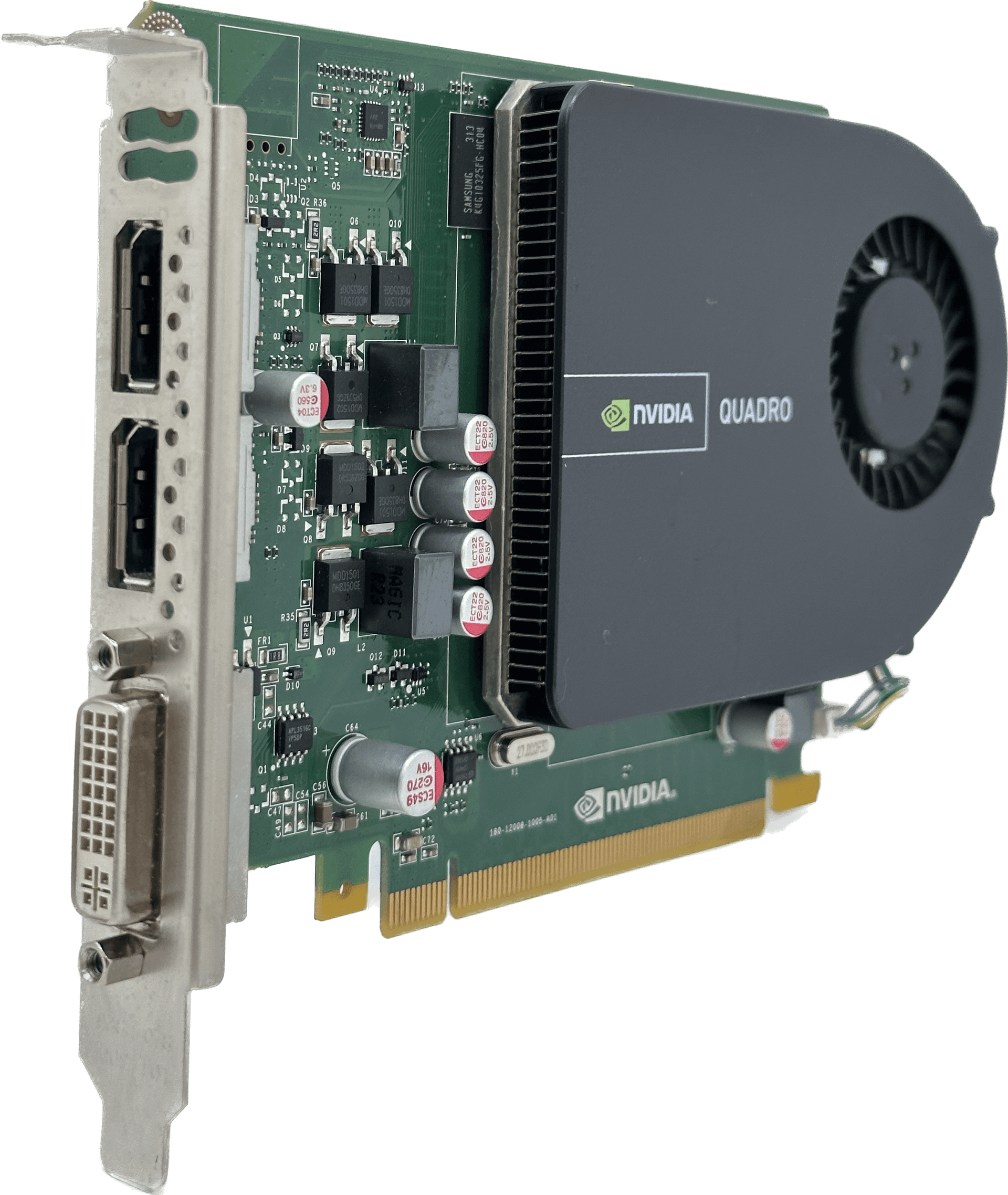 Dell Nvidia Quadro 2000 1GB GDDR5 | 2xDisplayPort 1xDVI-I | 08MDMW | 579 (Bild 1 von 7)