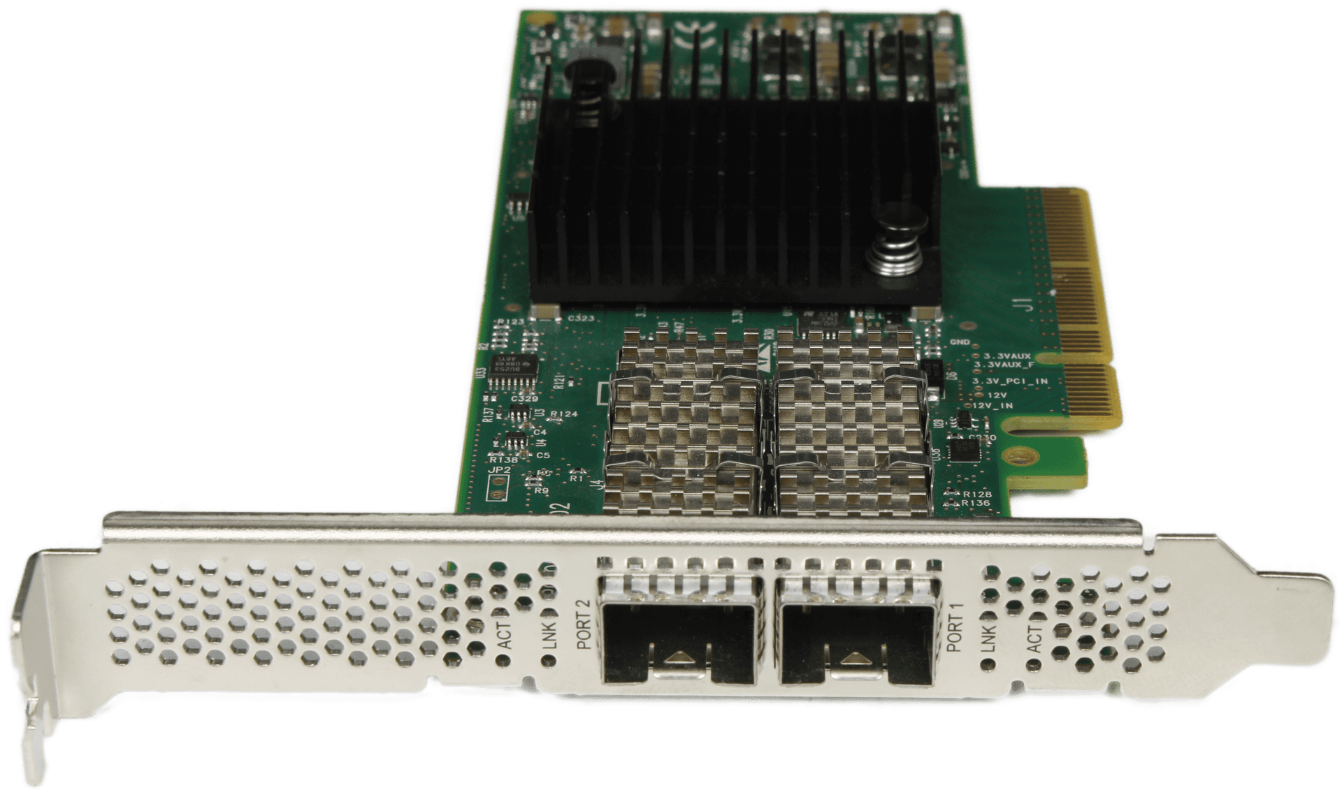 HPE 640SFP28 Dual Port 25GbE SFP28 Netzwerkadapter PCIe3.0 x8 FP - 817753-B21 | 10061 — Anschlüsse (Bild 3 von 6)