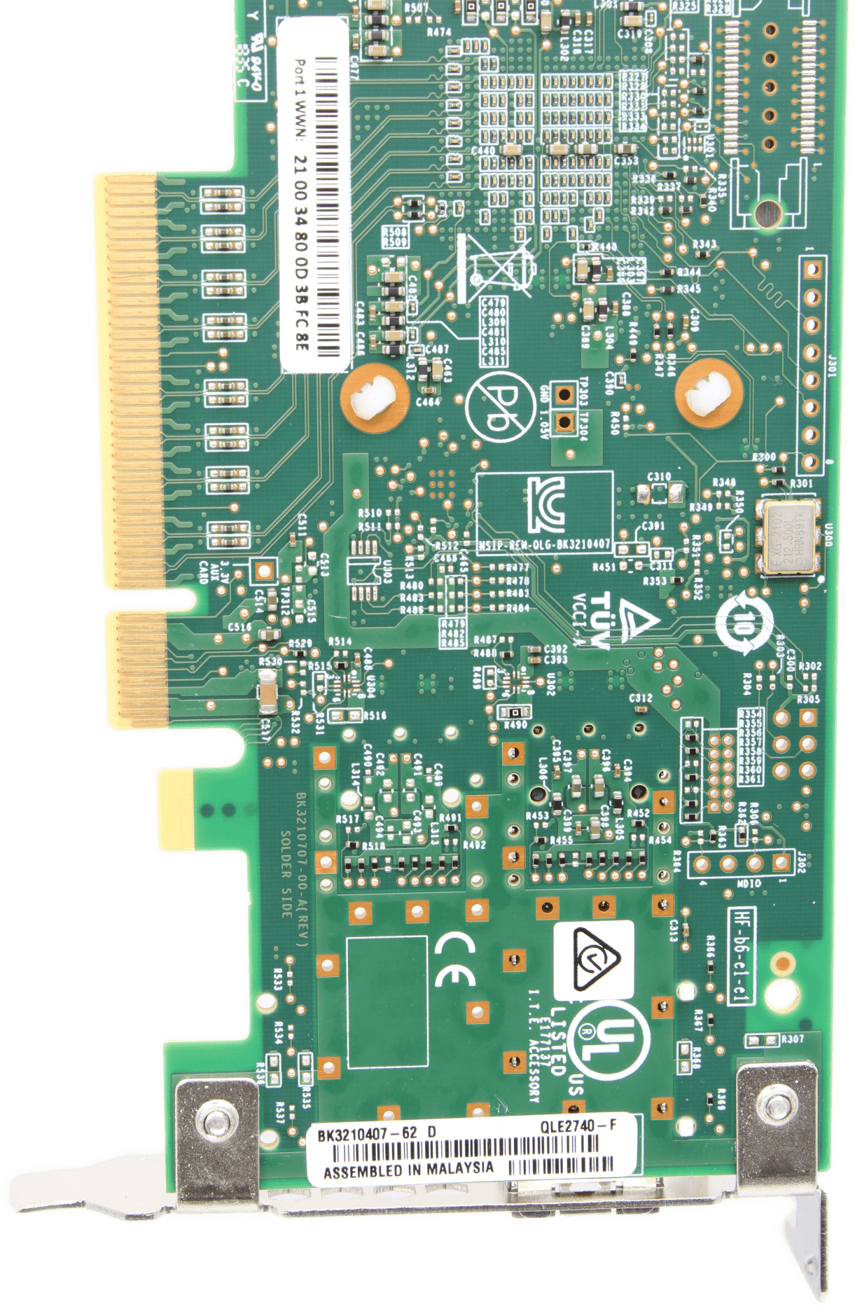 QLogic QLE2740-F Single Port 32G FC SFP+ PCIe3.0 x8 HBA LP - BK3210407-62 D | 9736 (Bild 5 von 6)
