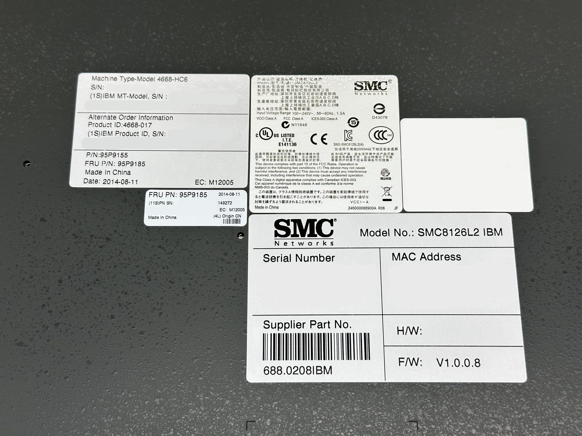 IBM SMC TigerSwitch | 26-Port 10/100/1000Mbps | Managed Ethernet Switch | 453 (Bild 6 von 6)