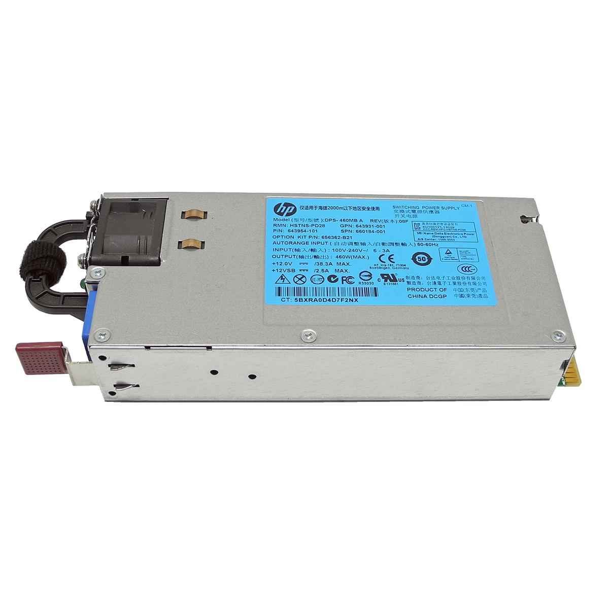 HP Power Supply/Netzteil HSTNS-PD28 460W für ProLiant DL360/380 G8 660184-001 | 1103 (Bild 5 von 5)