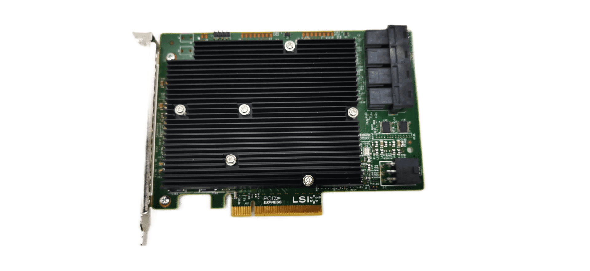 LSI Broadcom SAS9300-16i 16-Port 12Gb SAS HBA IT-Mode Storage Controller SF-8643 | 233 (Bild 2 von 5)
