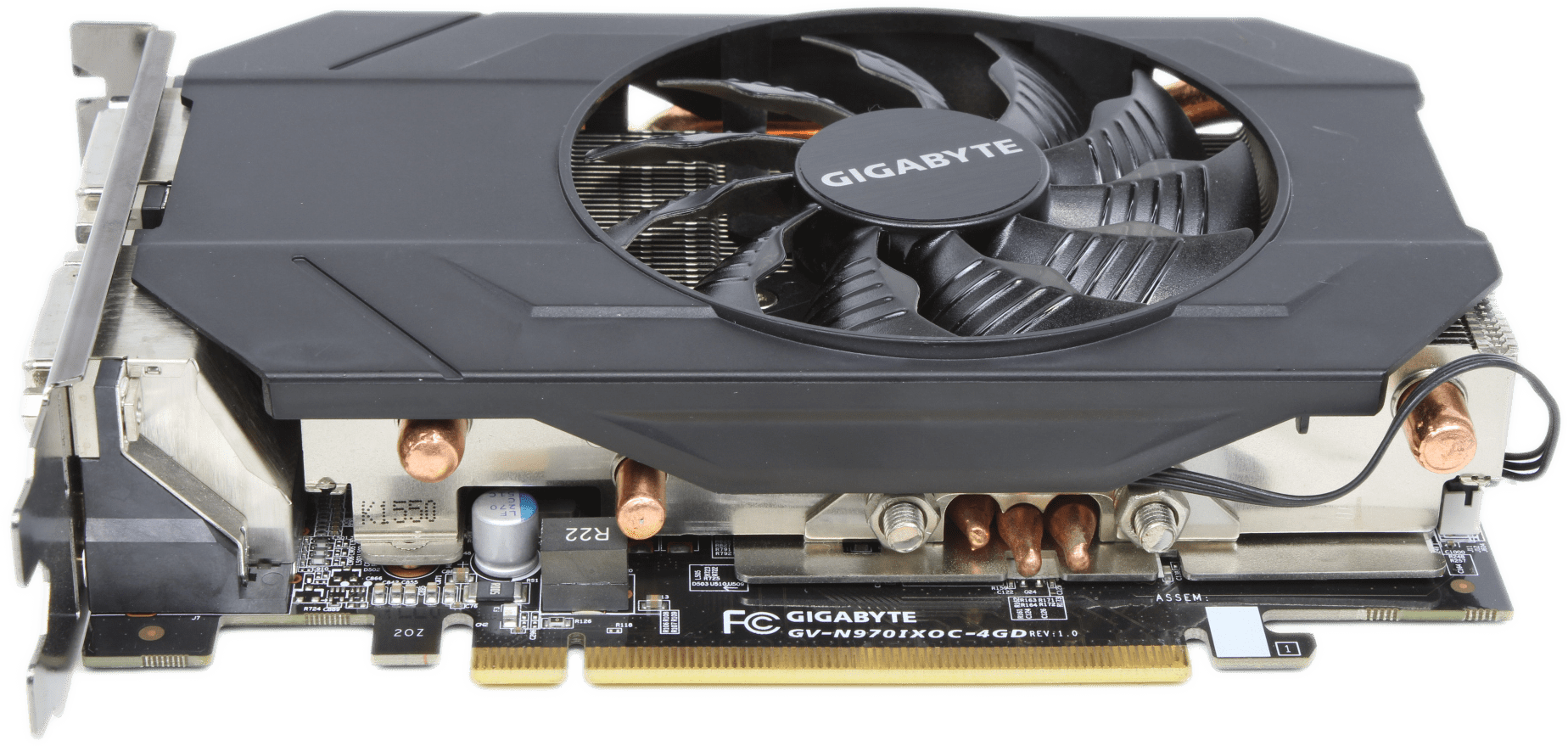 Gigabyte | NVIDIA GeForce GTX970 | 4GB GDDR5 PCIe3.0 x16 | GV-N970IXOC-4GD | 9641 (Bild 2 von 6)