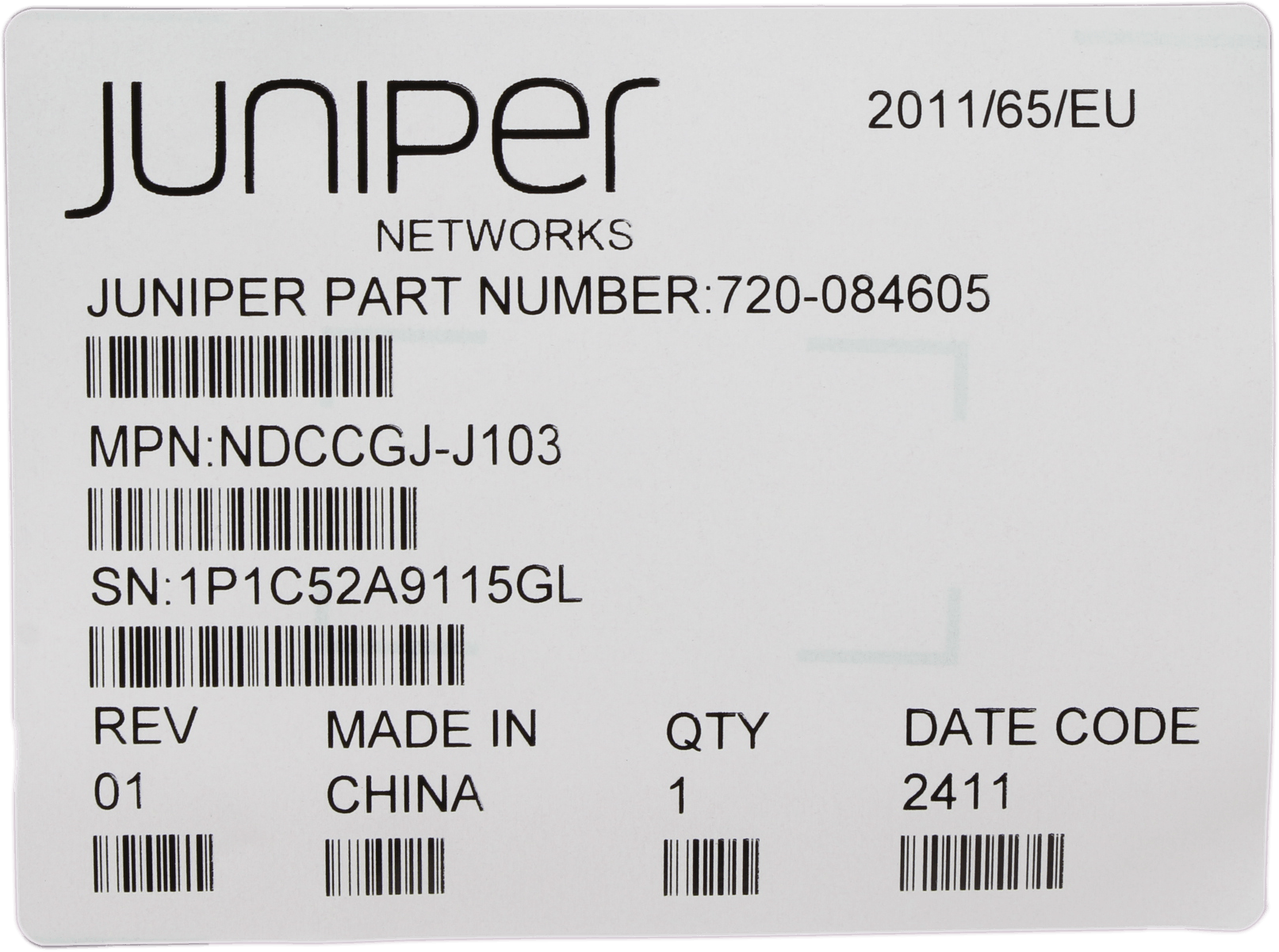 Juniper JNP-SFP-25G-DAC-3M - 3 M SFP28 DAC 25G Ethernet Kabel 720-084605 Neu OVP | 10216 — Kabel (Bild 6 von 6)