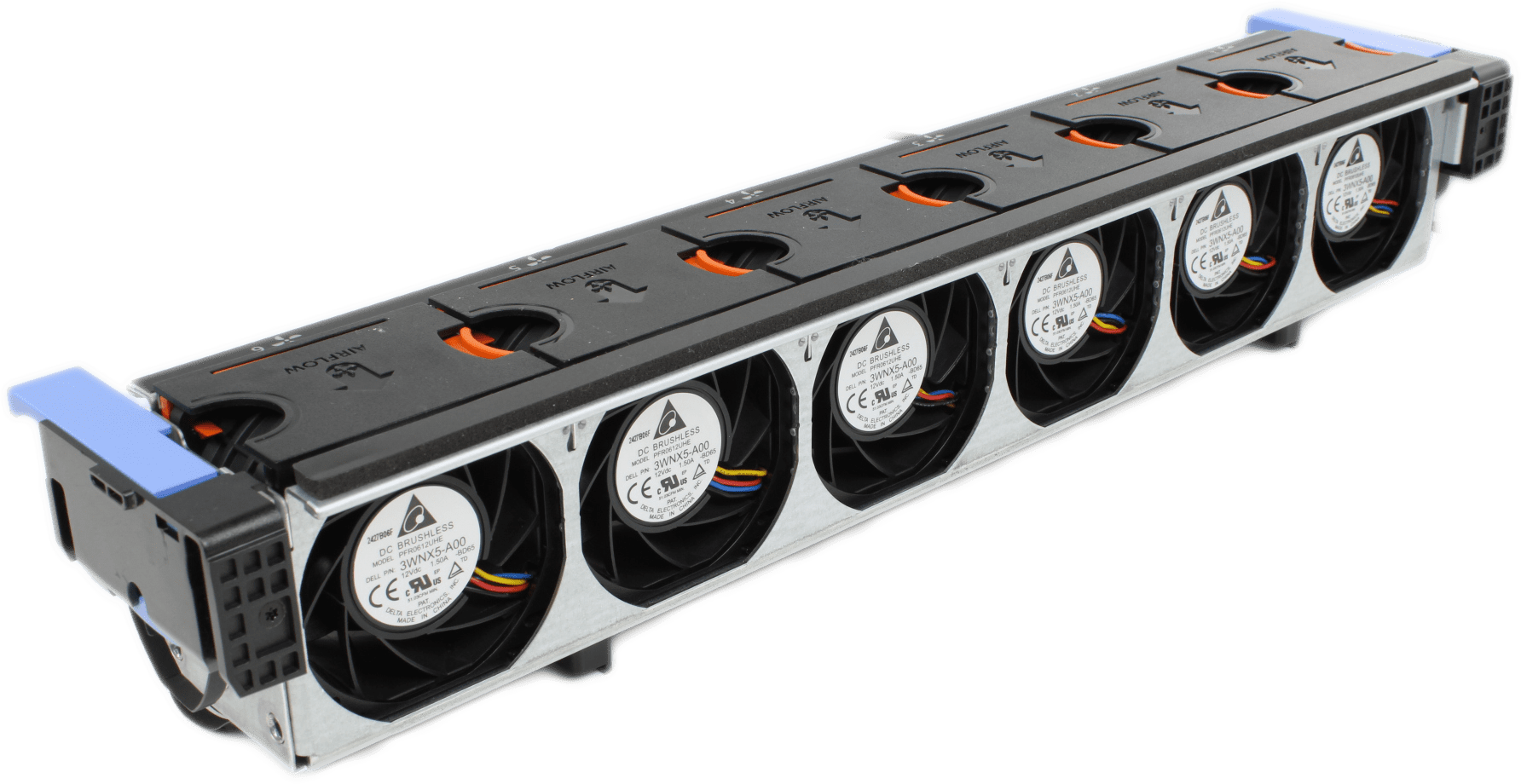 Dell - PN3W9 Lüfterhaltung / Fan Cage mit 6 Lüftern für PowerEdge R720 / R720xd | 9707 (image 2 of 6)