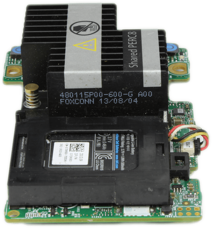 Dell Shared PERC 8 8-Channel 1GB SAS 6G Raid Controller | VRTX-0P3WV4 + 070K80 | 9828 (Bild 3 von 6)