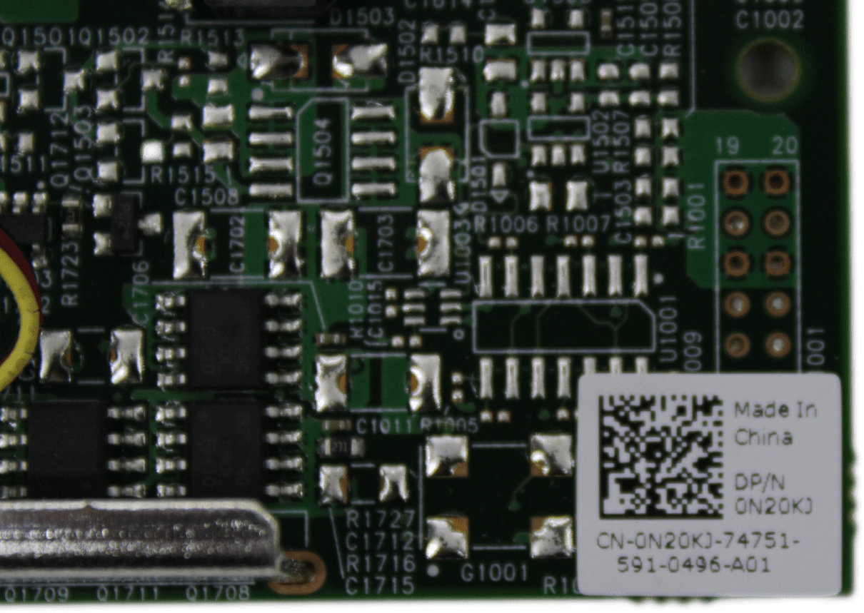 Dell Broadcom Dual Port PCIe x8 10GbE SFP+ Netzwerk Adapter 0Y40PH Full Profile | 9519 (Bild 1 von 6)