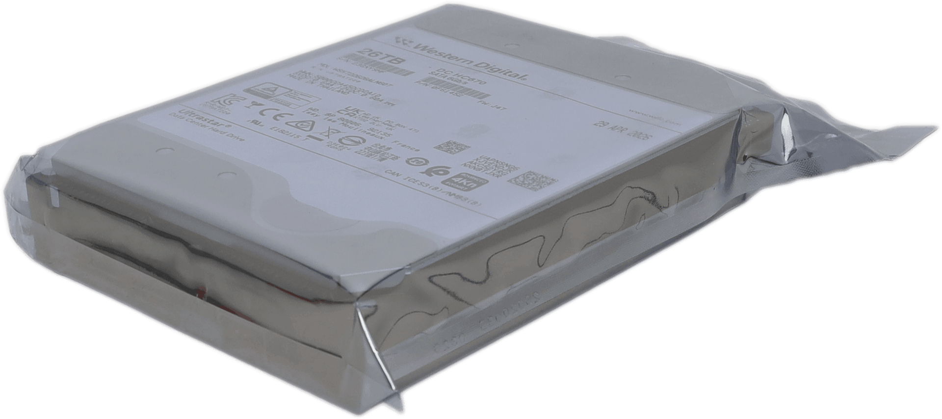 Neu - Western Digital - DC HC670 3,5" 26TB SATA 6G 7200RPM 4Kn AF 512MB Cache 0F61452 | 10432