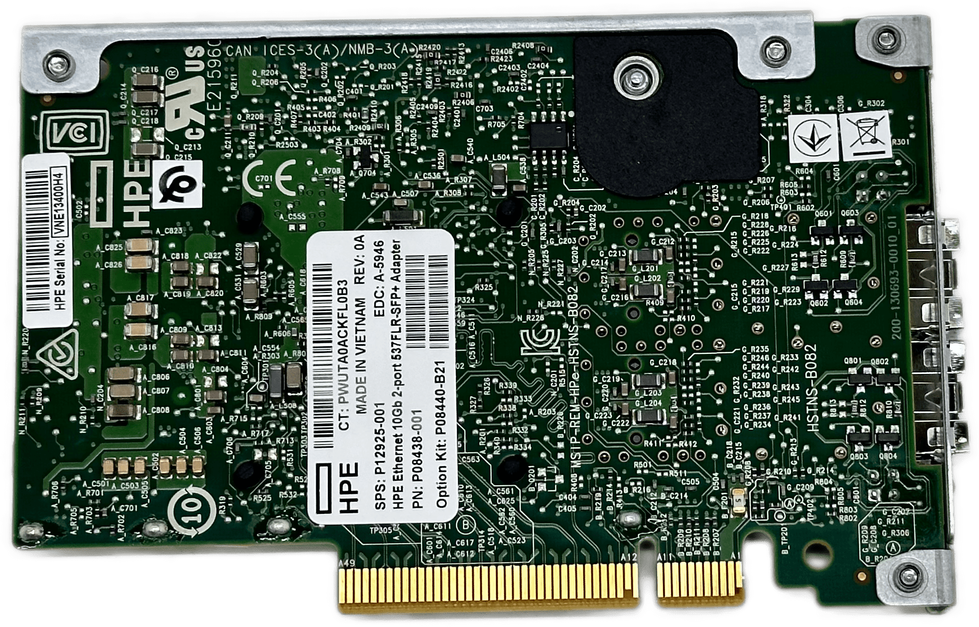 HPE 537FLR-SFP+ 10Gb 2-Port Netzwerkadapter | P12925-001 P08438-001 P08440-B21 | 9389 (Bild 4 von 6)