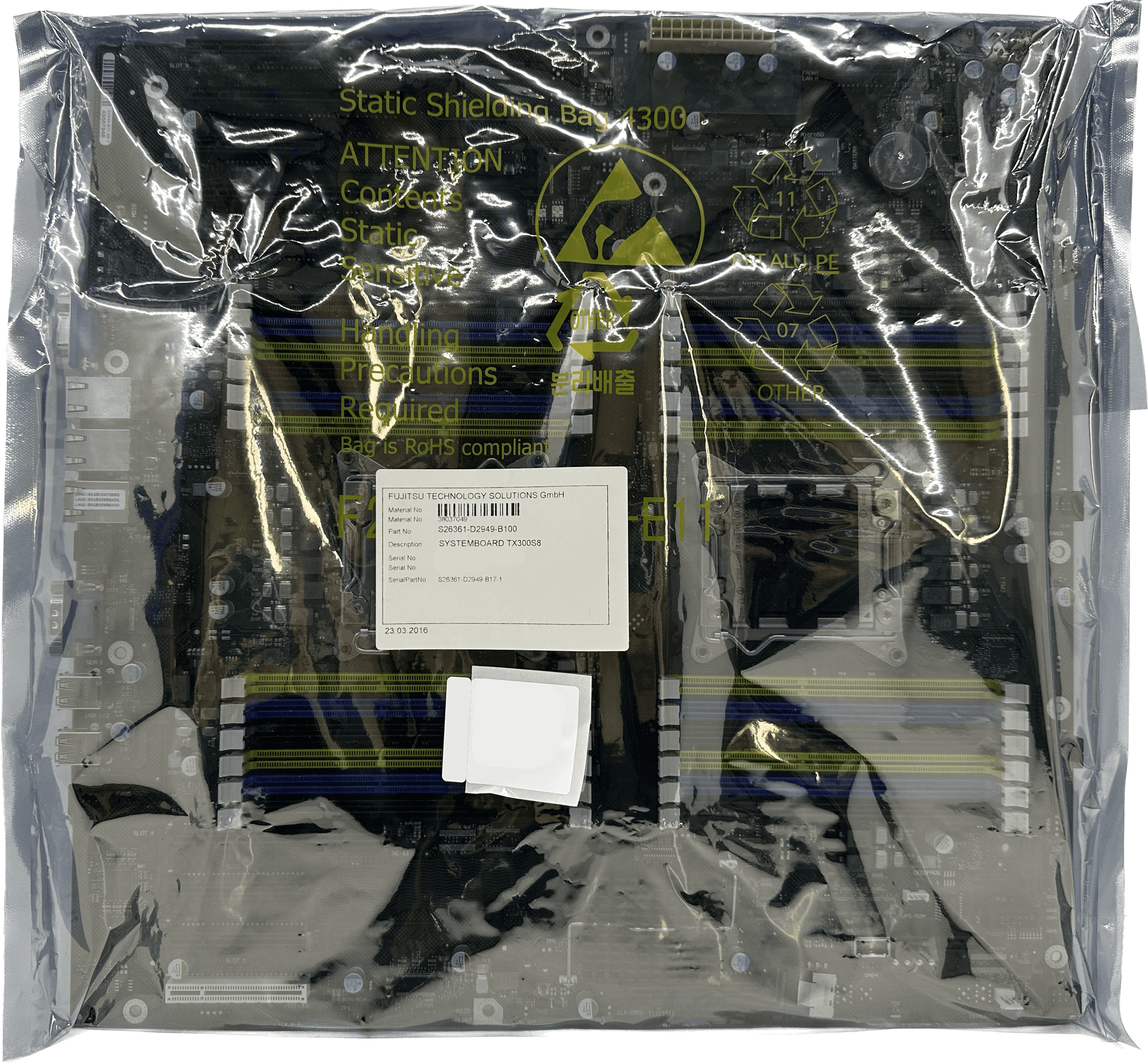 Fujitsu Primergy TX300 S8 Server Mainboard - S26361-D2949-B100 System Board | 455 (Bild 2 von 3)