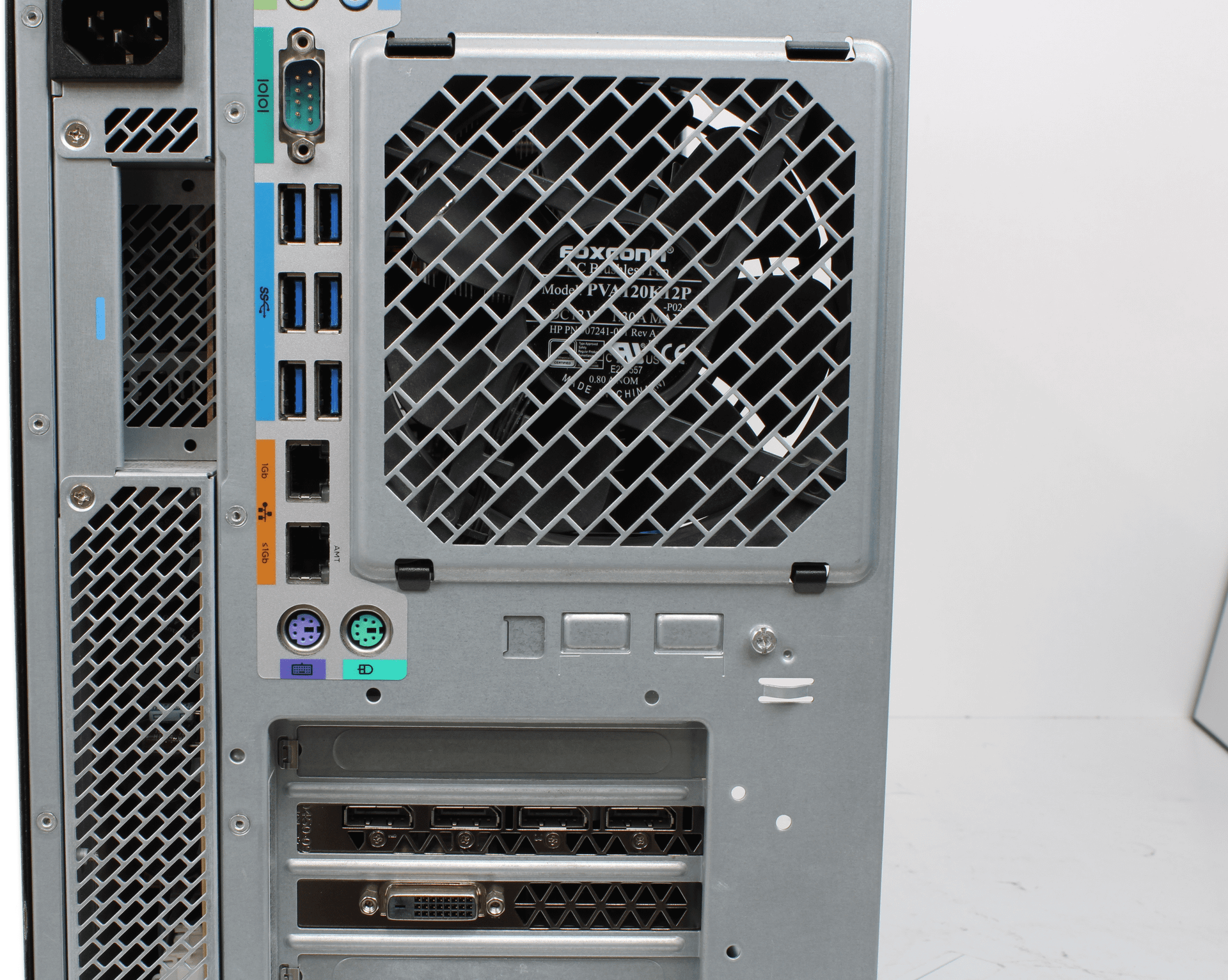HP Z8 G4 Workstation Xeon Gold 6132 128GB DDR4 960GB Nvidia Quadro P5000 + Win11 | 10011 — Rückansicht (Bild 8 von 10)