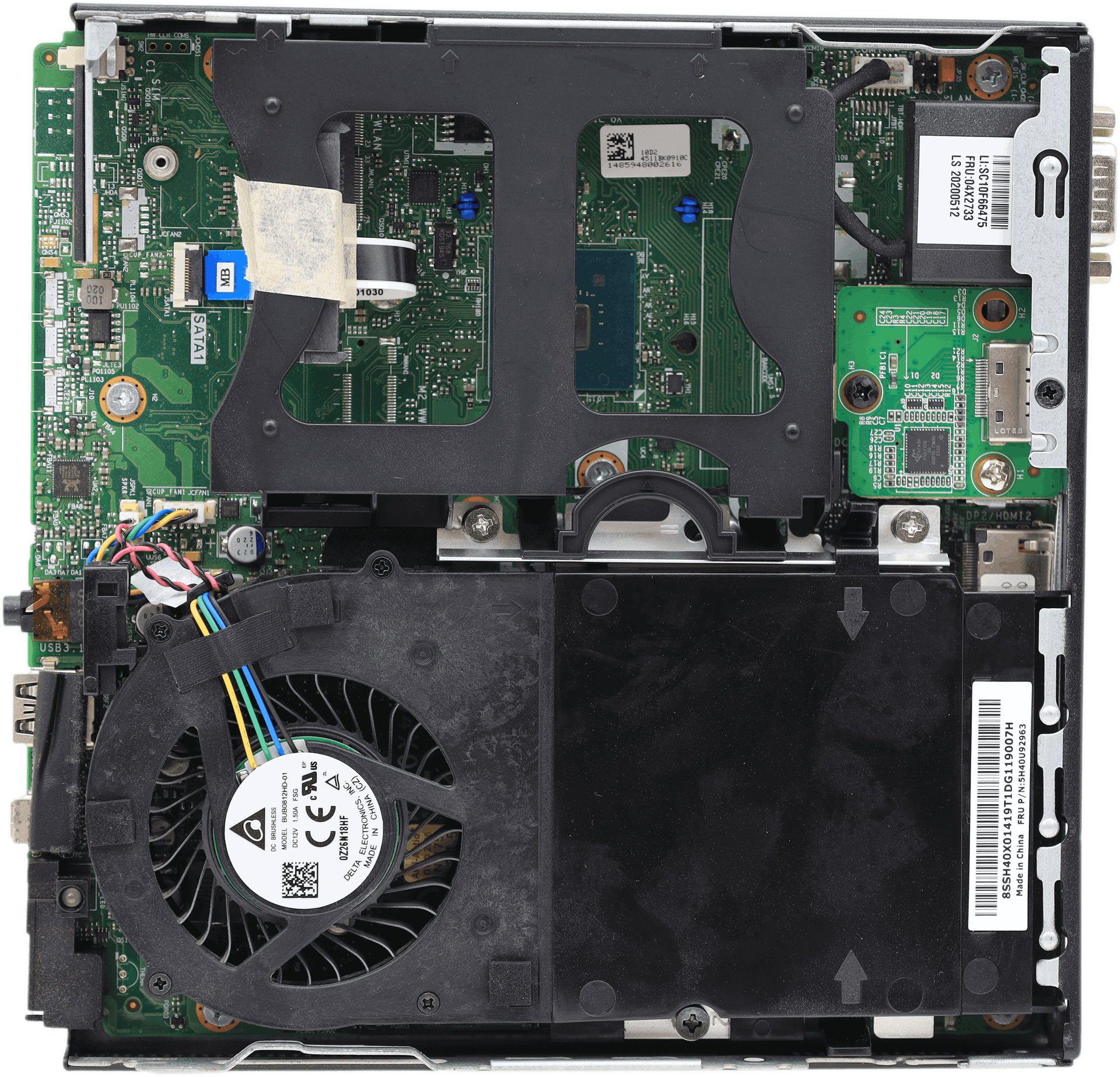 Lenovo ThinkCentre M70q Mini PC - i3-10100T 16GB DDR4 128GB M.2 SSD + PSU +Win11 | 10507 (image 5 of 7)