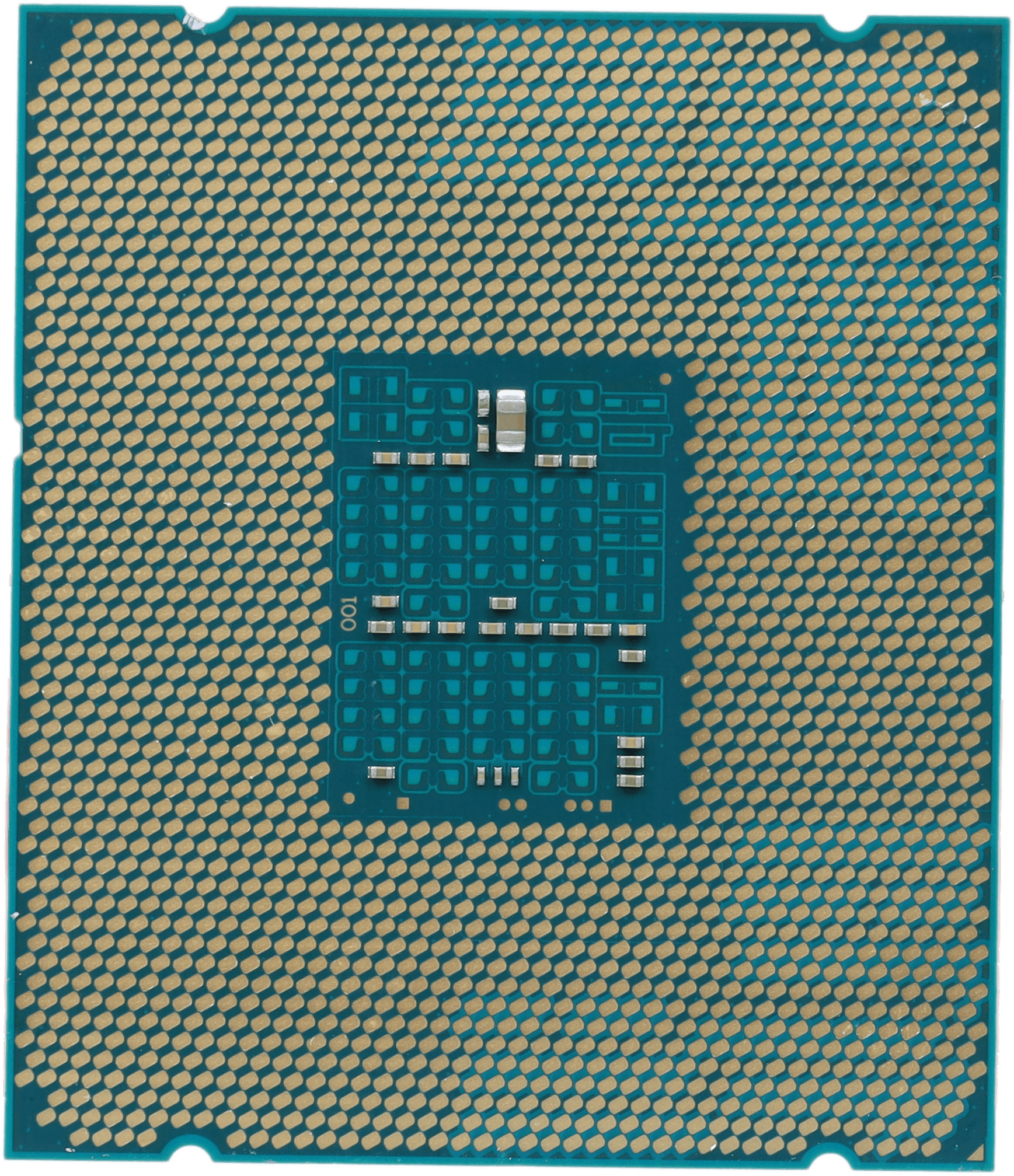 Intel Xeon E7-4850 V3 Prozessor - 14C/28T 35MB Cache 2.2GHz - FCLGA2011 - SR221 | 10390 — bottom view (image 2 of 4)