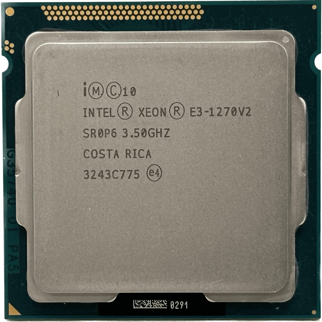 Intel Xeon E3-1270v2 SR0P6 | 4 x 3.50GHz CPU | Sockel LGA 1155 Prozessor | 776 (Bild 1 von 6)