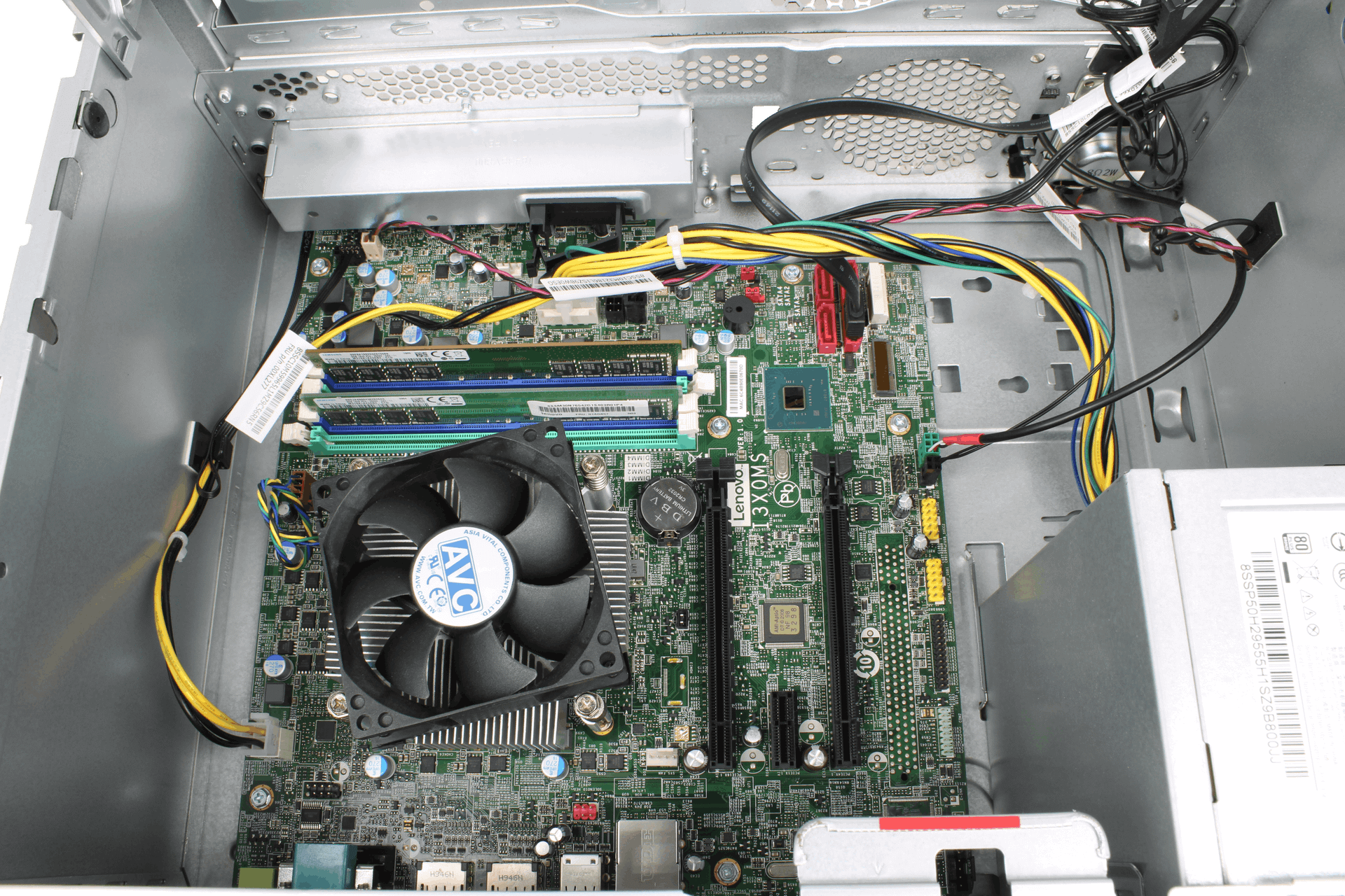 Lenovo ThinkCentre M920t PC - Intel i5-8600 - 16GB DDR4 256 GB SSD PSU + Win11 | 10244 — Übersicht (Bild 5 von 6)