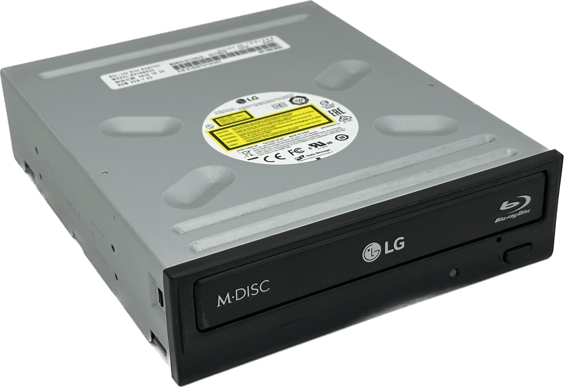 LG M-Disc Blu-ray-Kombi-Laufwerk 16x Brenngeschwindigkeit & BD-Formate BH16NS55 | 477 (Bild 1 von 6)