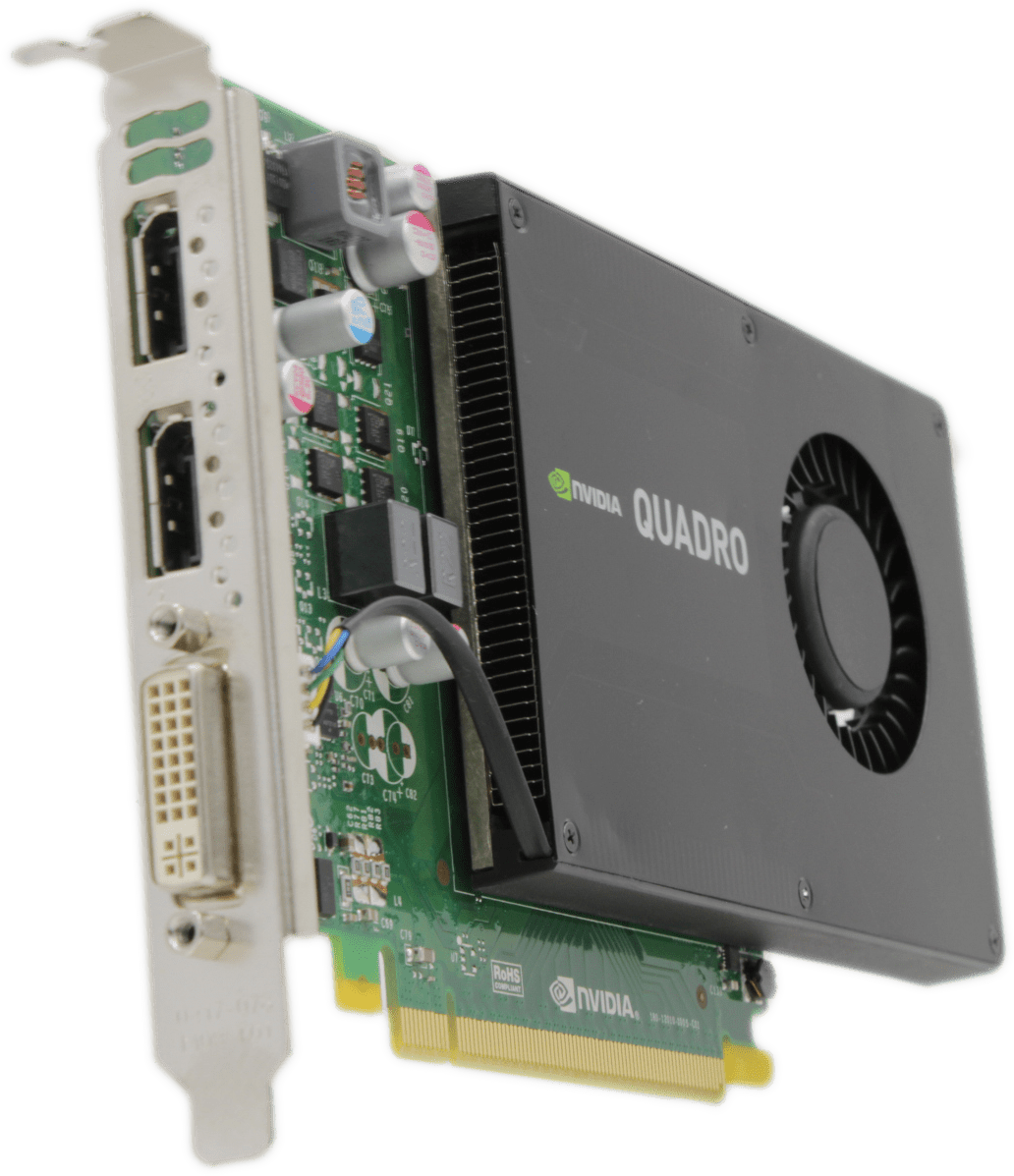 Nvidia Quadro K2200 4GB GDDR5 PCIe 2.0 x16 2xDP 1x DVI-I FP P/N 0GMNNC | 9429 (Bild 4 von 4)