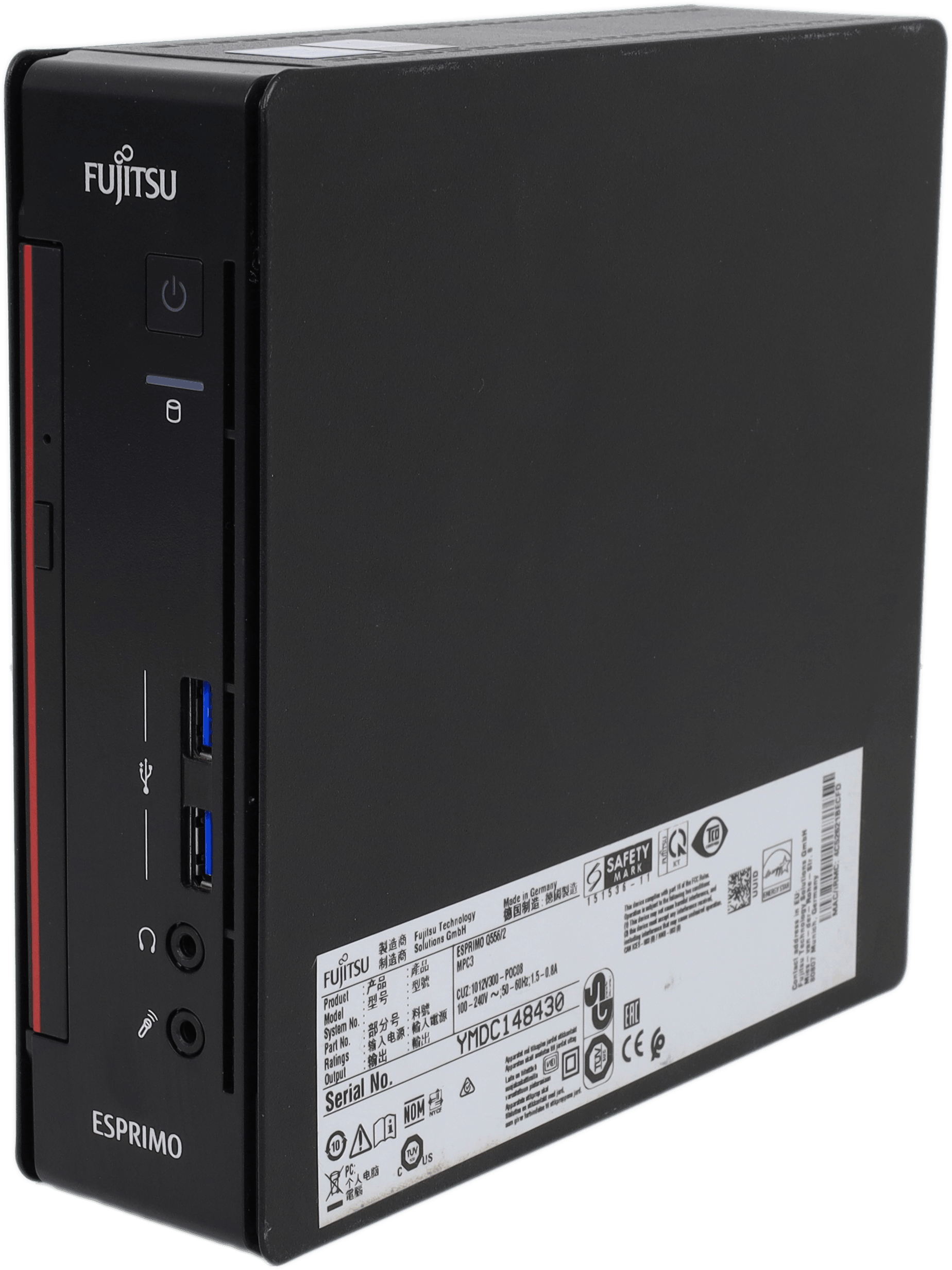 Fujitsu Esprimo Q556/2 Mini PC - Intel i5-7500T 16GB DDR4 256GB 2,5" SSD - Win10 | 538 (Bild 2 von 6)