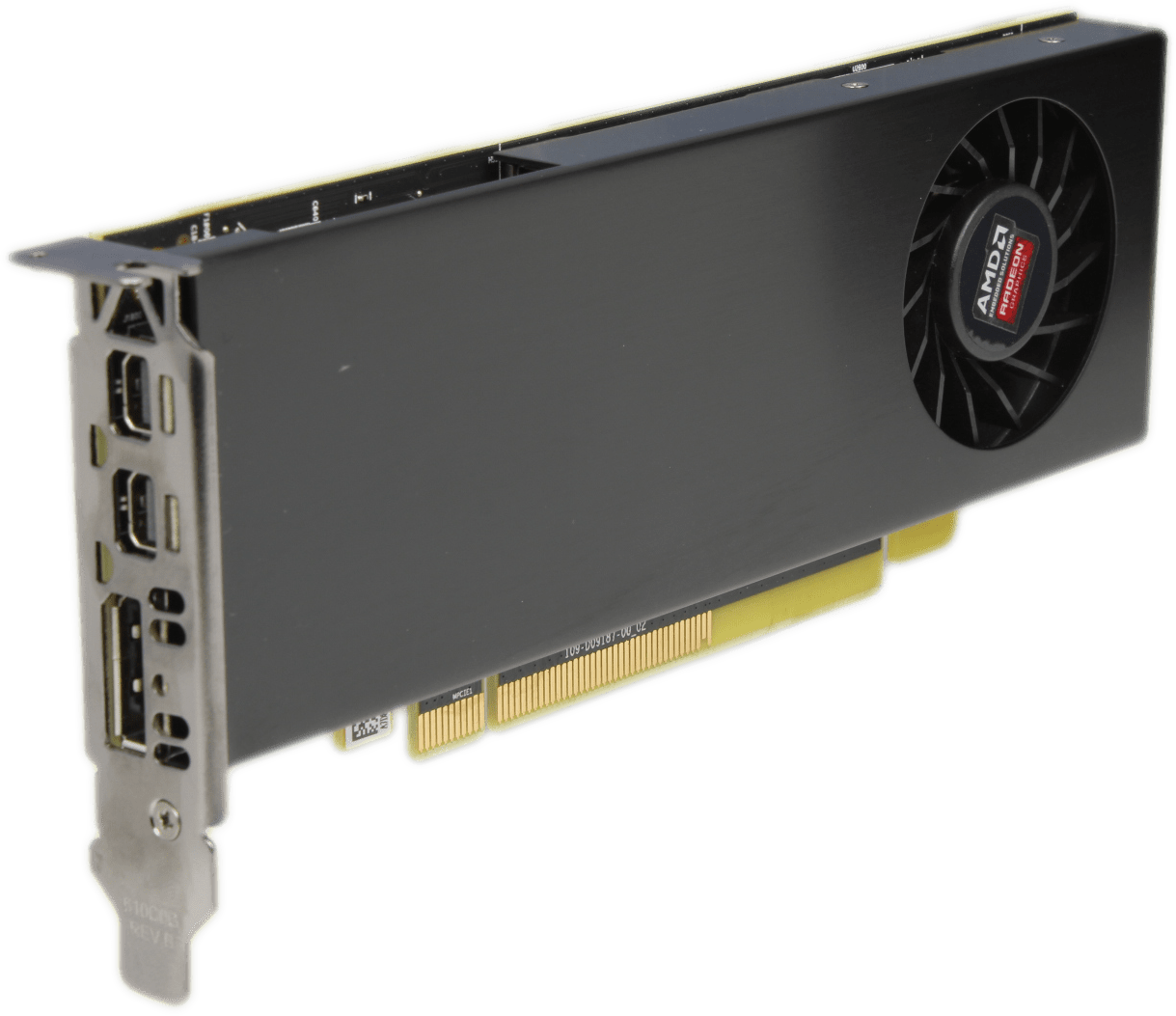 AMD E9173 2GB GDDR5 PCIe3.0 x8 2x Mini-DisplayPort 1x DisplayPort Low Profile | 9654 (Bild 6 von 6)