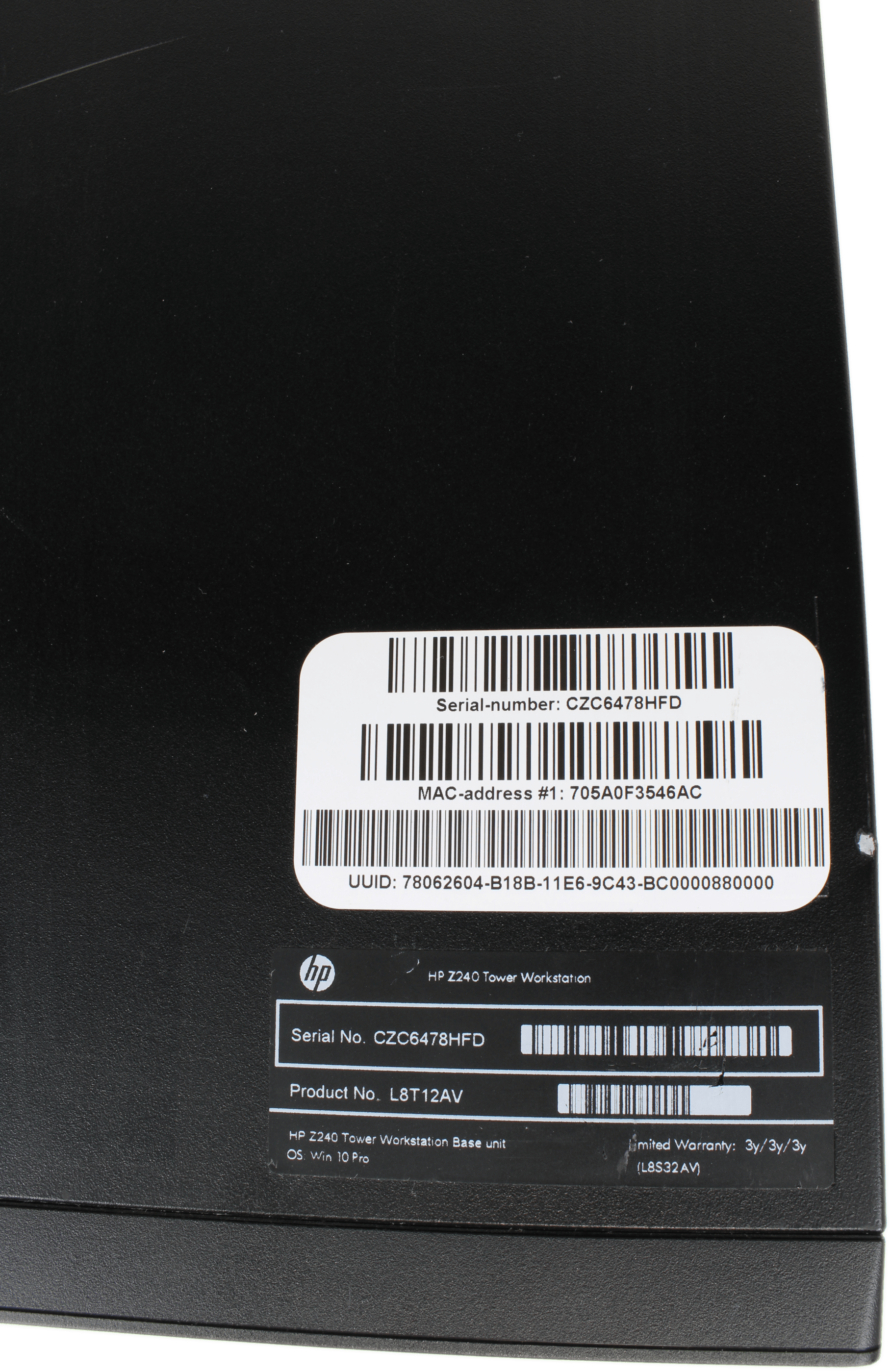 HP Z240 Tower Workstation - Intel i5-6600 16GB DDR4 ohne SSD ohne Betriebssystem | 10009 (Bild 4 von 5)