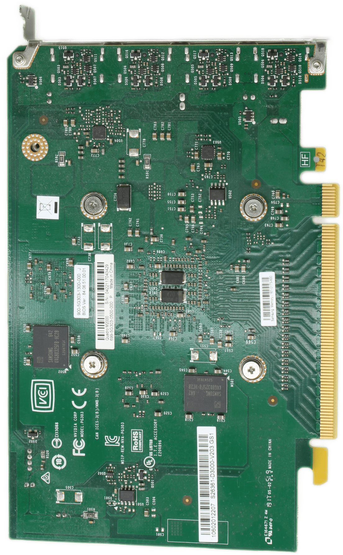 Fujitsu Nvidia Quadro M2000 Grafikkarte 4GB GDDR5 S26361-D3000-V203 GS1 | 9997 (Bild 6 von 7)