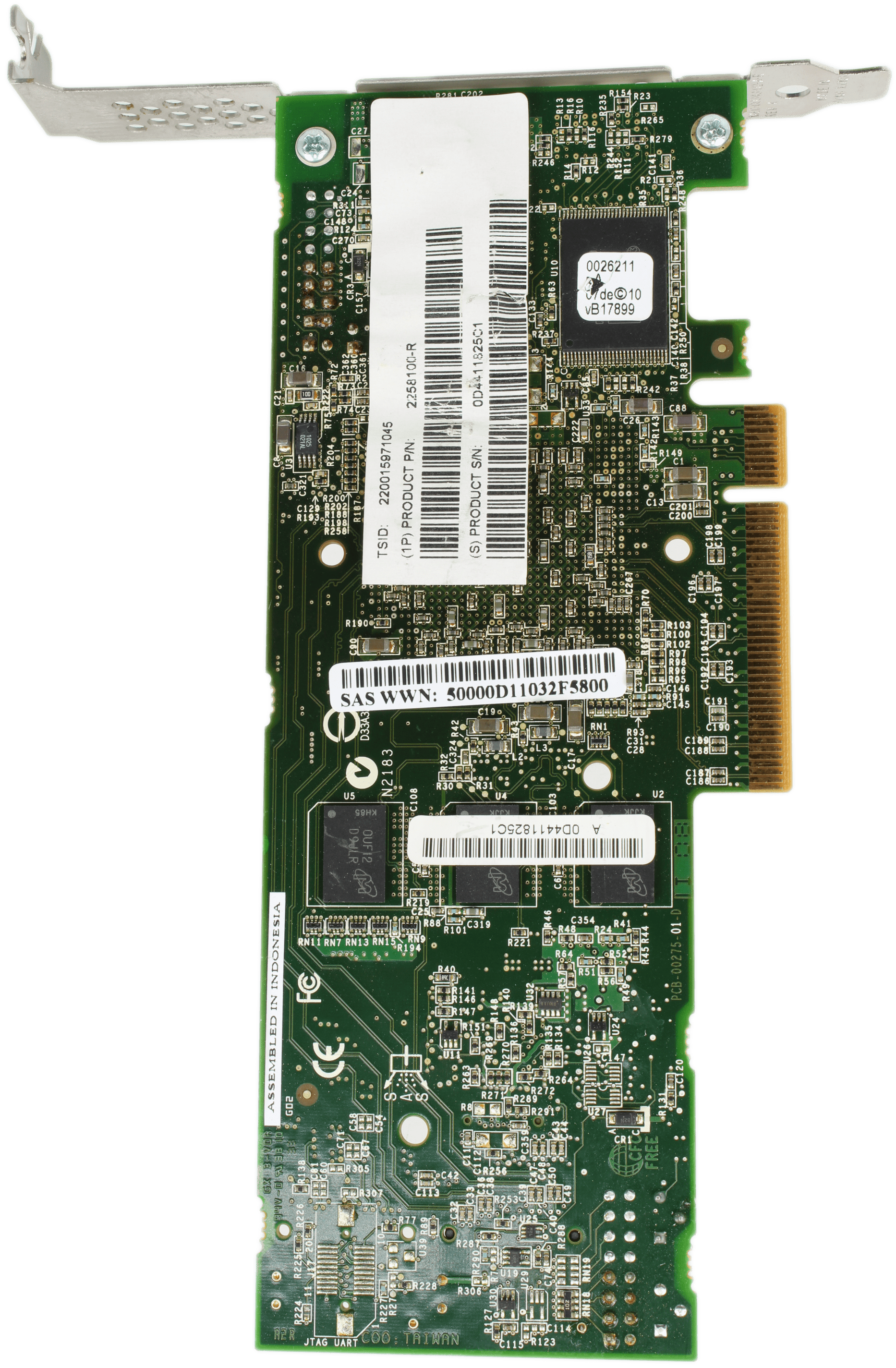 Adaptec ASR5405 256 MB SAS/SATA RAID Controller PCIex8 FP TCA-00275-04 2258100-R | 9927 — Draufsicht (Bild 5 von 6)
