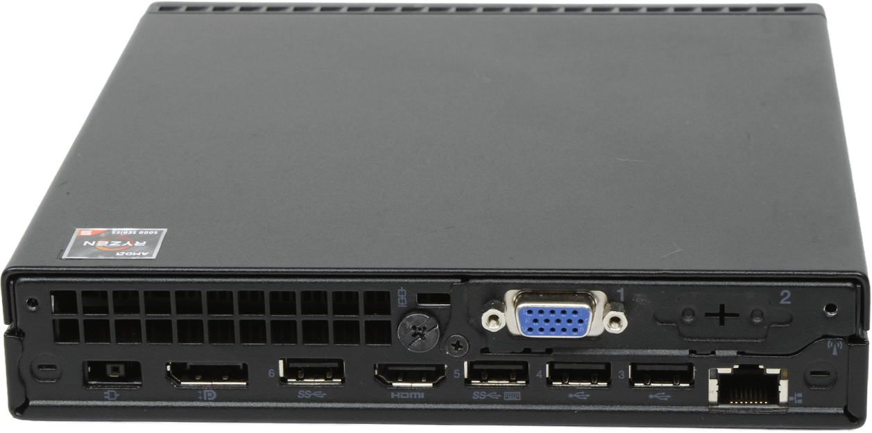 Lenovo ThinkCentre M75q Gen2 AMD Ryzen 5 5600GE 3.4GHz 8GB DDR4 960GB SSD Win 11 | 9863 (image 3 of 6)