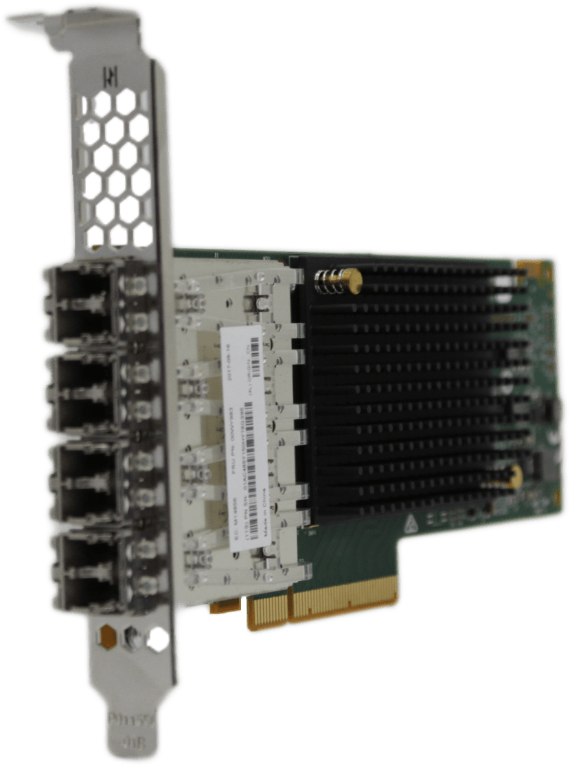 IBM Quad Port PCIe x8 16Gb FC SFP+ Netzwerkkarte 00WY983 Full Profile + Module | 9545 (Bild 6 von 6)
