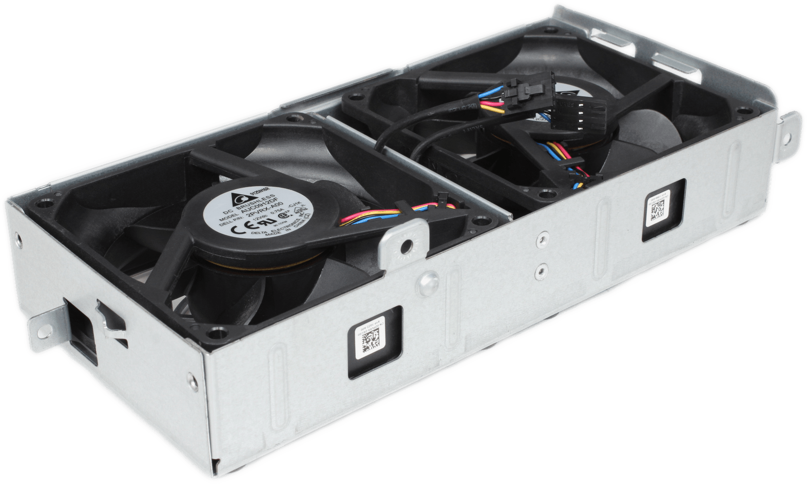 Dell - Gehäuselüfterkit 2x Lüfter in Halterung für Precision 5820 7820 02PVRX | 9805 (Bild 2 von 6)