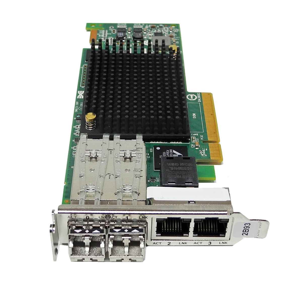 IBM 2B93 4-Port (2x10Gb FC SFP+ / 2x GbE RJ45) PCIe x8 Server Adapter 00ND479 | 1355 (Bild 3 von 3)