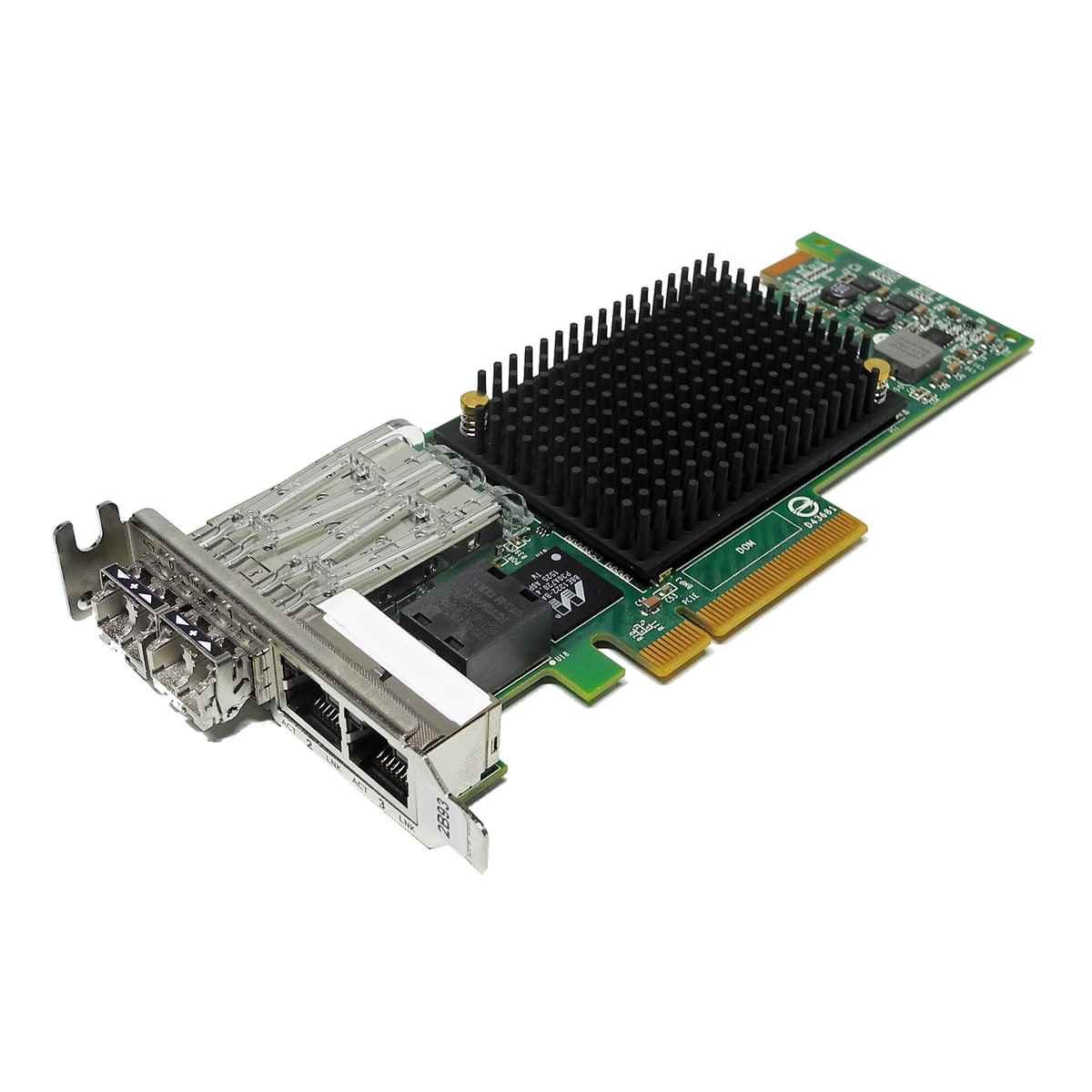 IBM 2B93 4-Port (2x10Gb FC SFP+ / 2x GbE RJ45) PCIe x8 Server Adapter 00ND479 | 1355 (Bild 1 von 3)