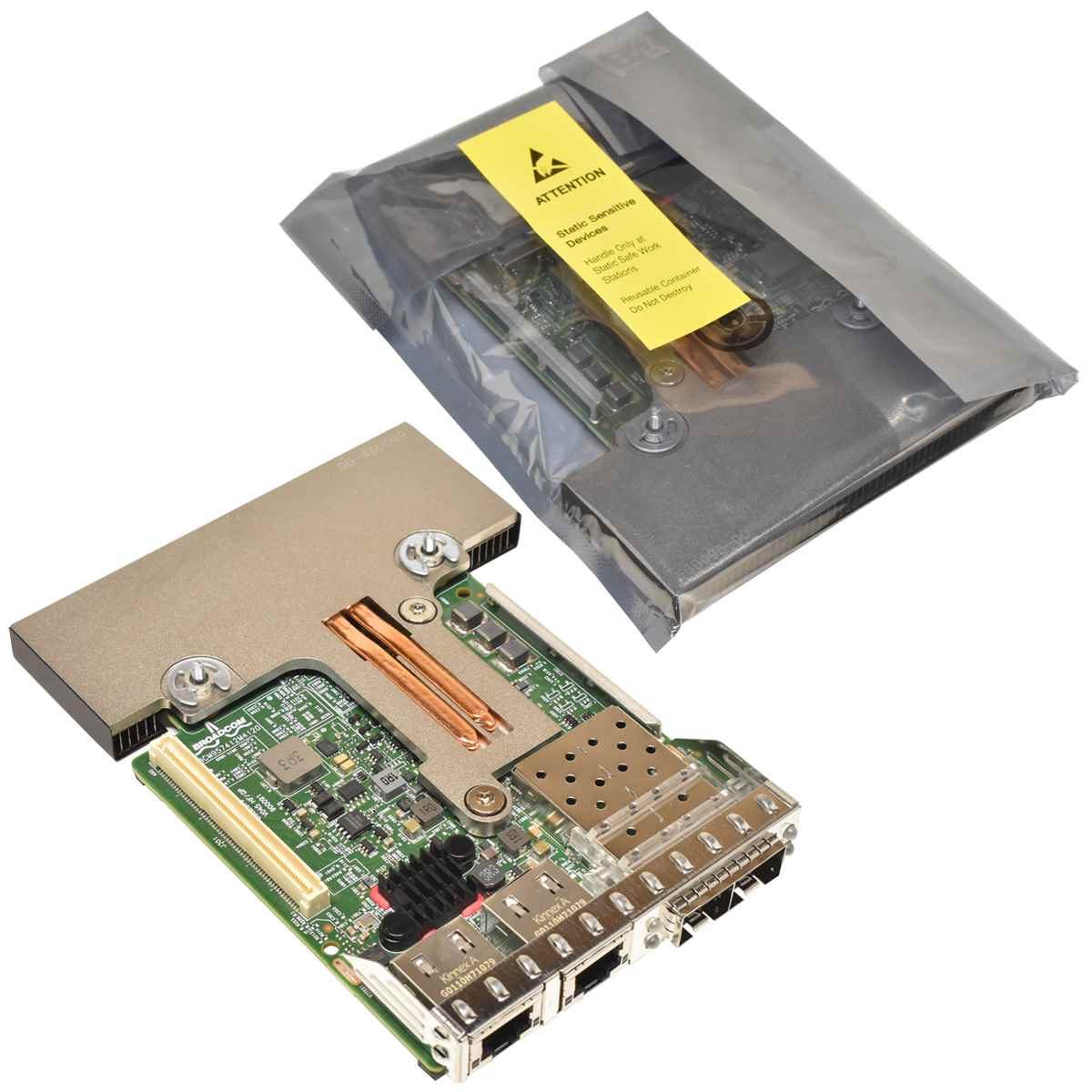 DELL 57412 0NWMNX Broadcom BCM957412M 2x SFP + 4-Port 10Gbps RJ45 Network Daughter Card NEW | 1598 (image 8 of 8)